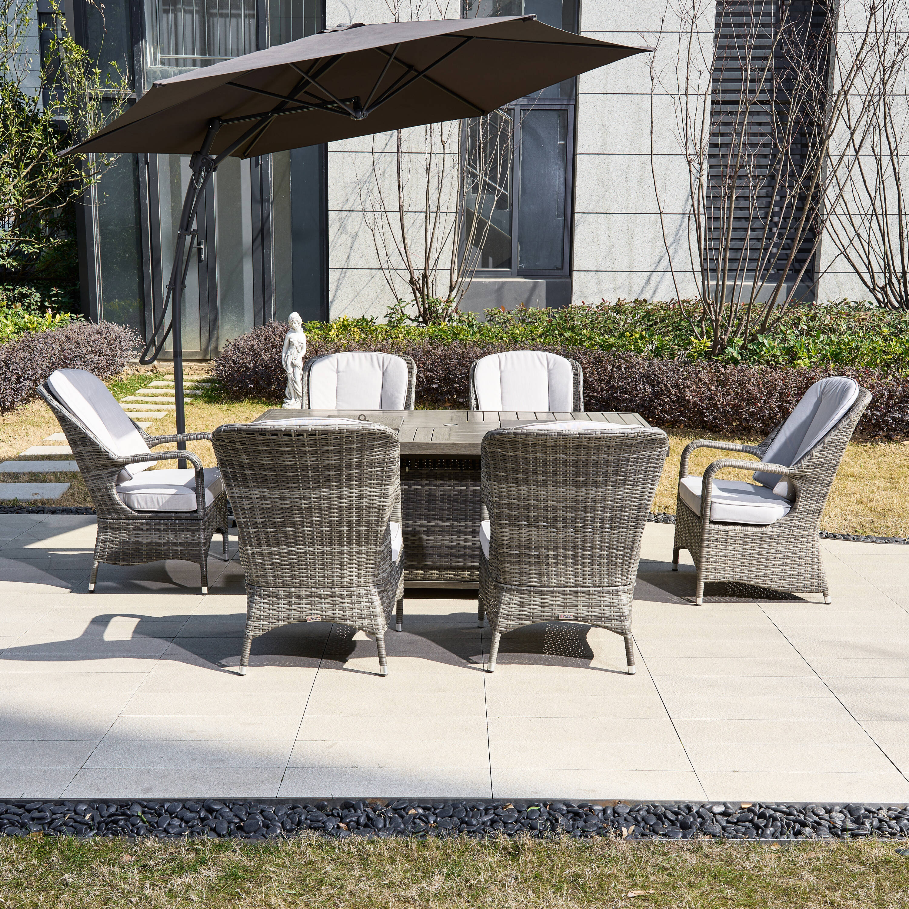 Direct Wicker DWG-1106FI-GR Patio-Dining-Sets - View #3