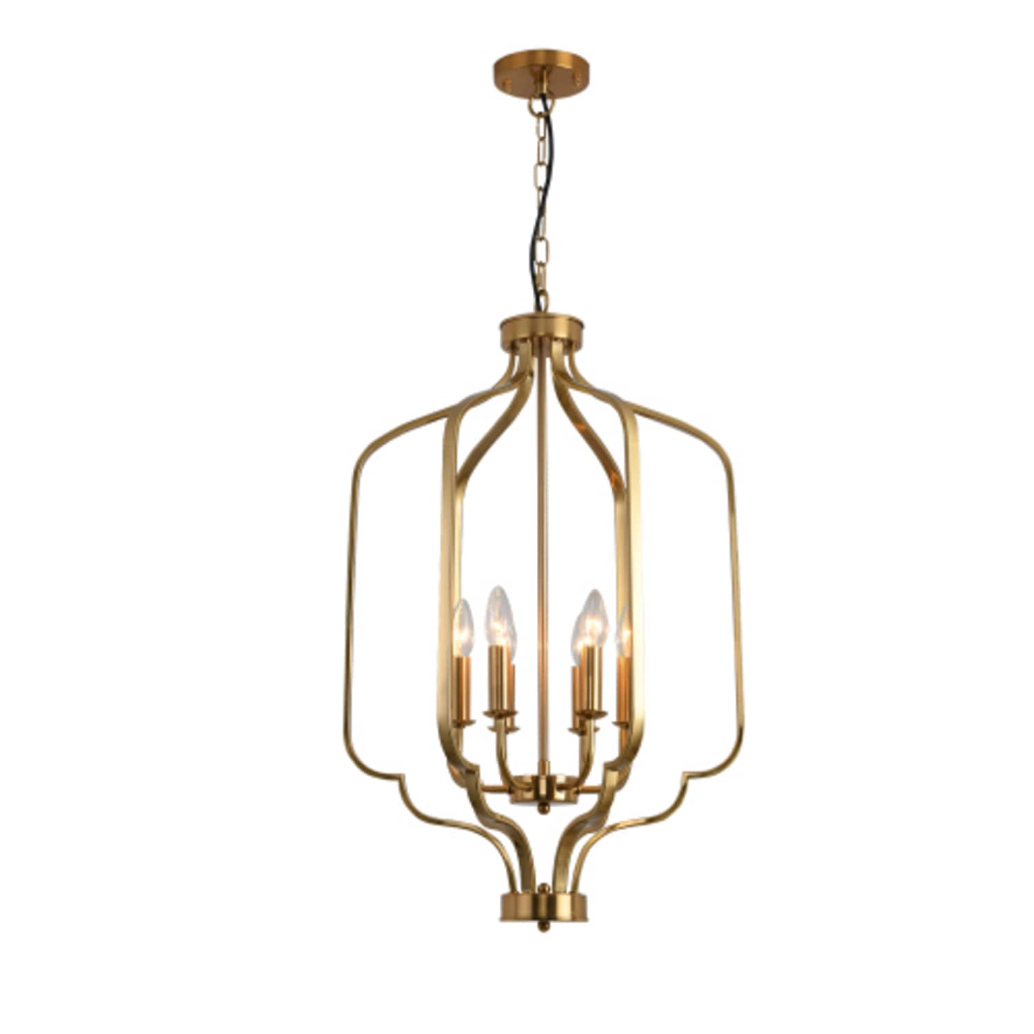 Flynama W1169Y020230 6-Light Gold Modern/Contemporary Dry rated Chandelier