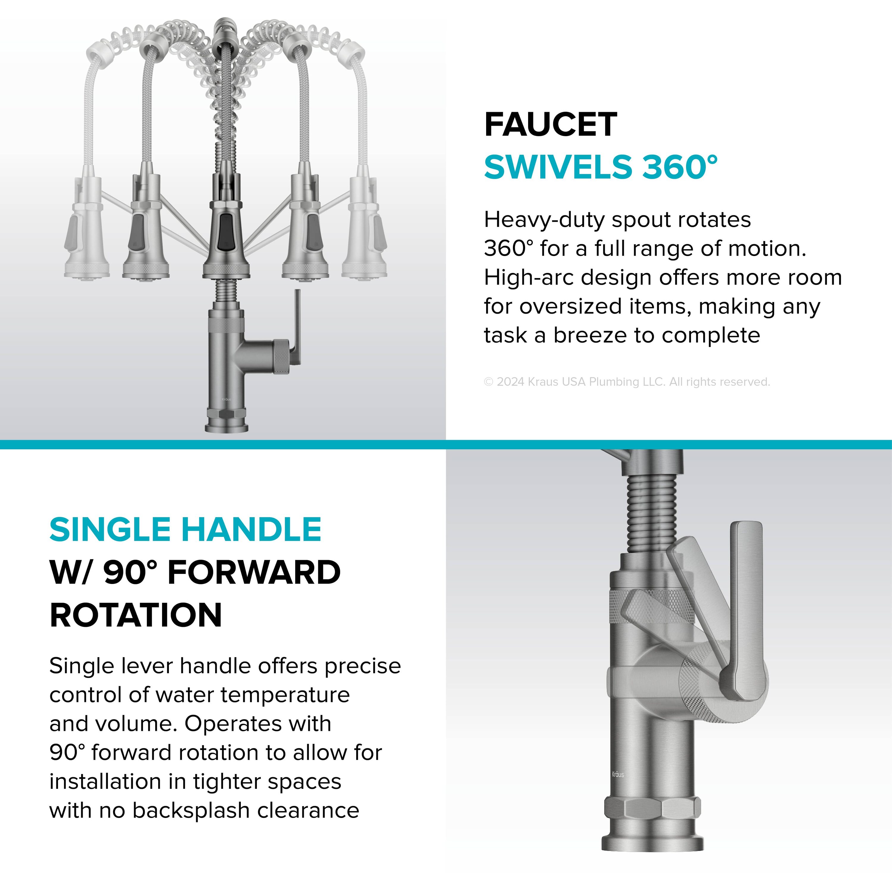Kraus KPF-4110MB Kitchen-Faucets - View #10