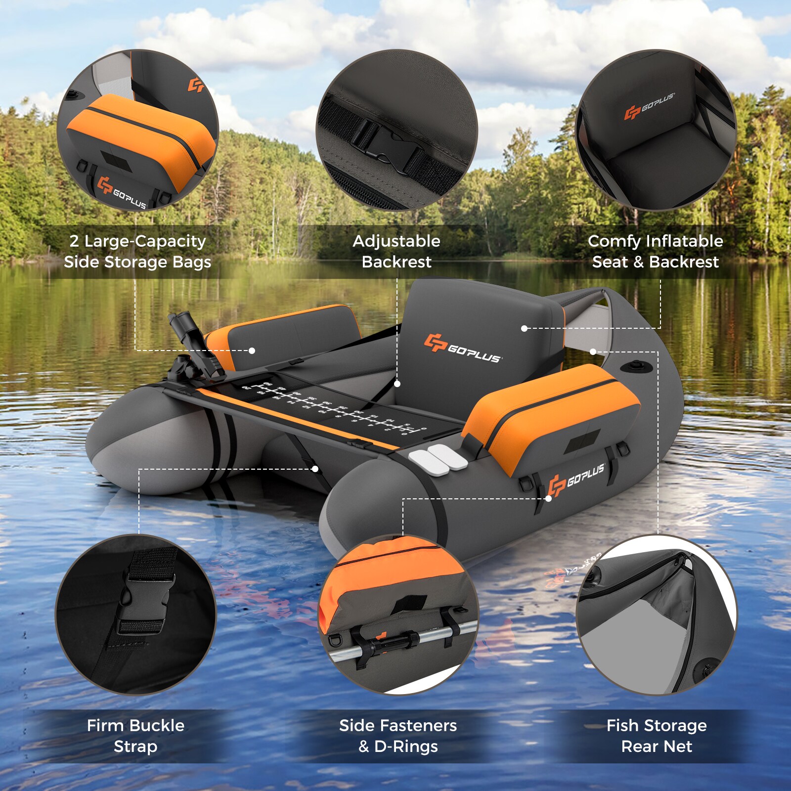 Goplus CSHY005545 Boat-Fishing-Gear - View #6