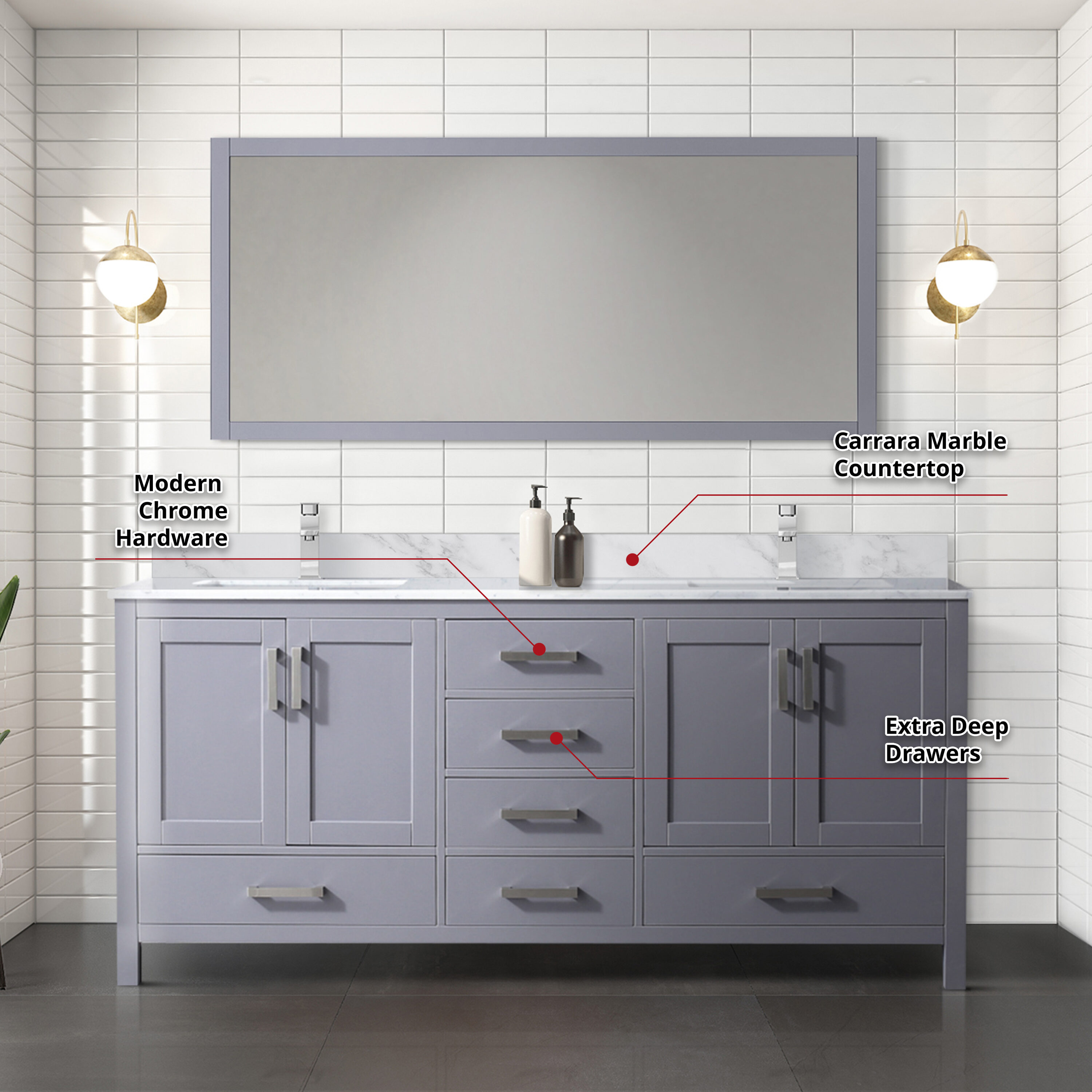 Lexora LJ342272DB00000 vanities - View #7