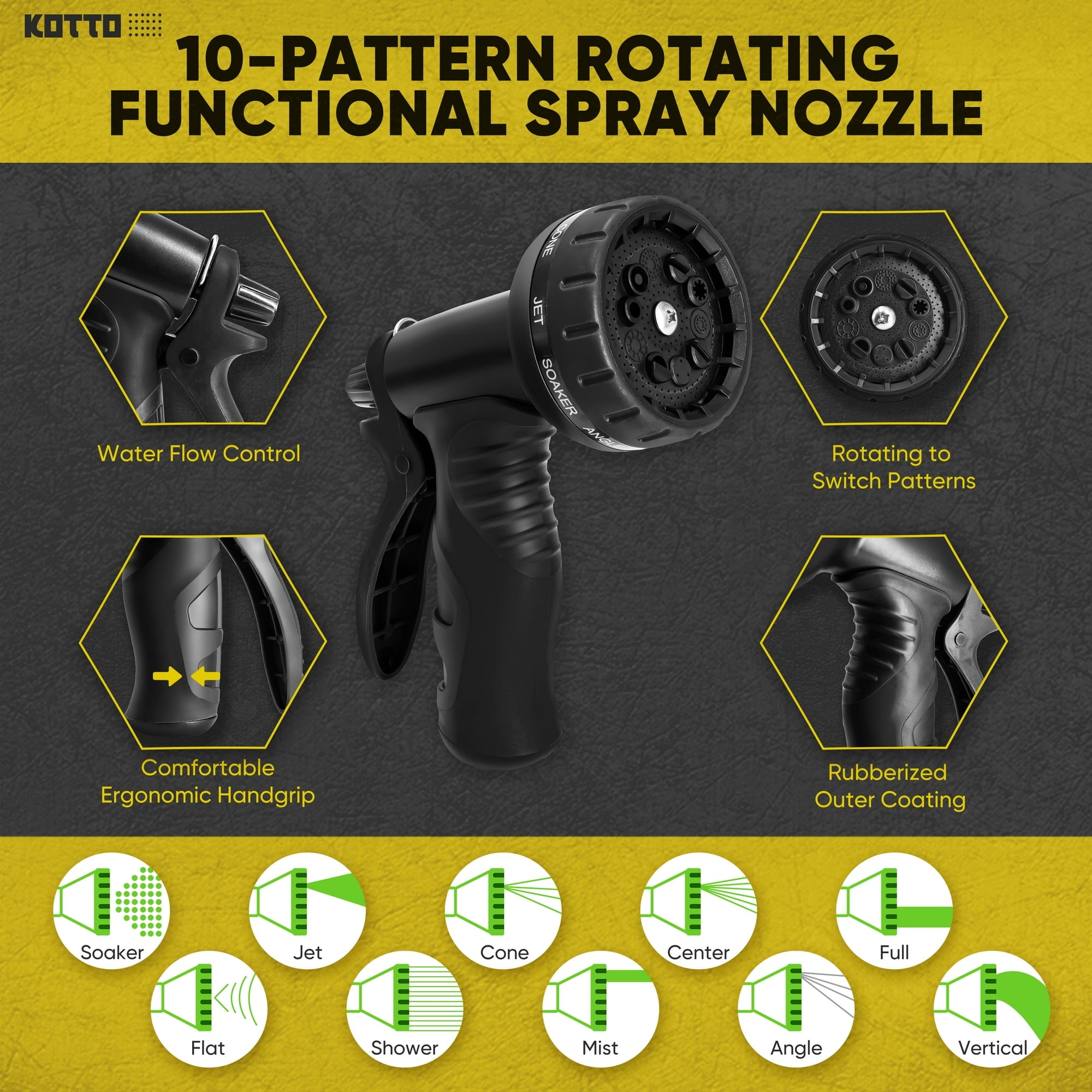 KOTTO B0CJZXPC4K Water-Hoses - View #4