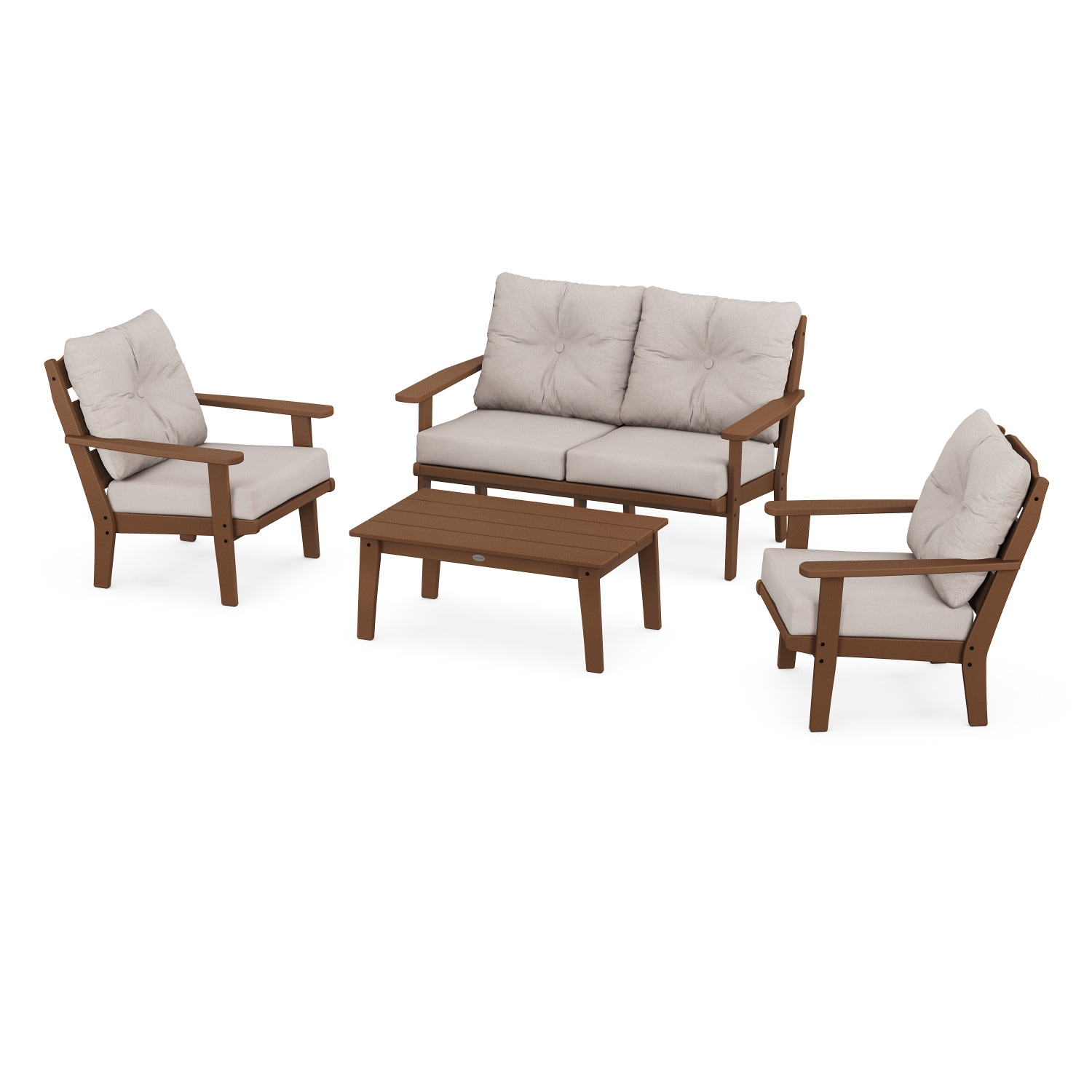 allen + roth by POLYWOOD PWS731-2-TE145999 Patio-Conversation-Sets - View #2
