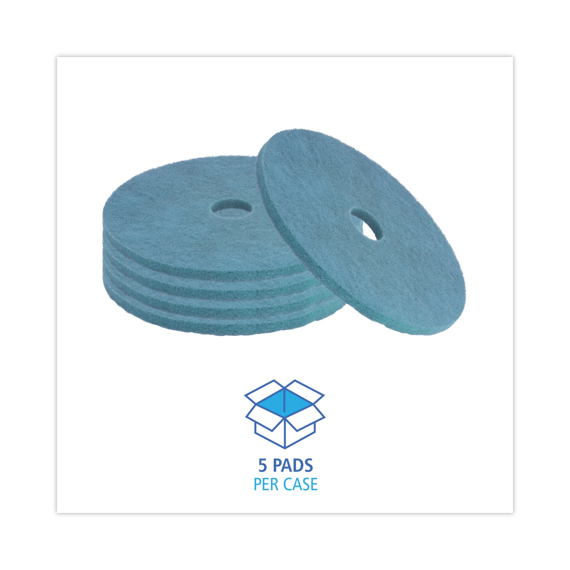 Boardwalk BWK4020AQU Floor-Polisher-Pads - View #3