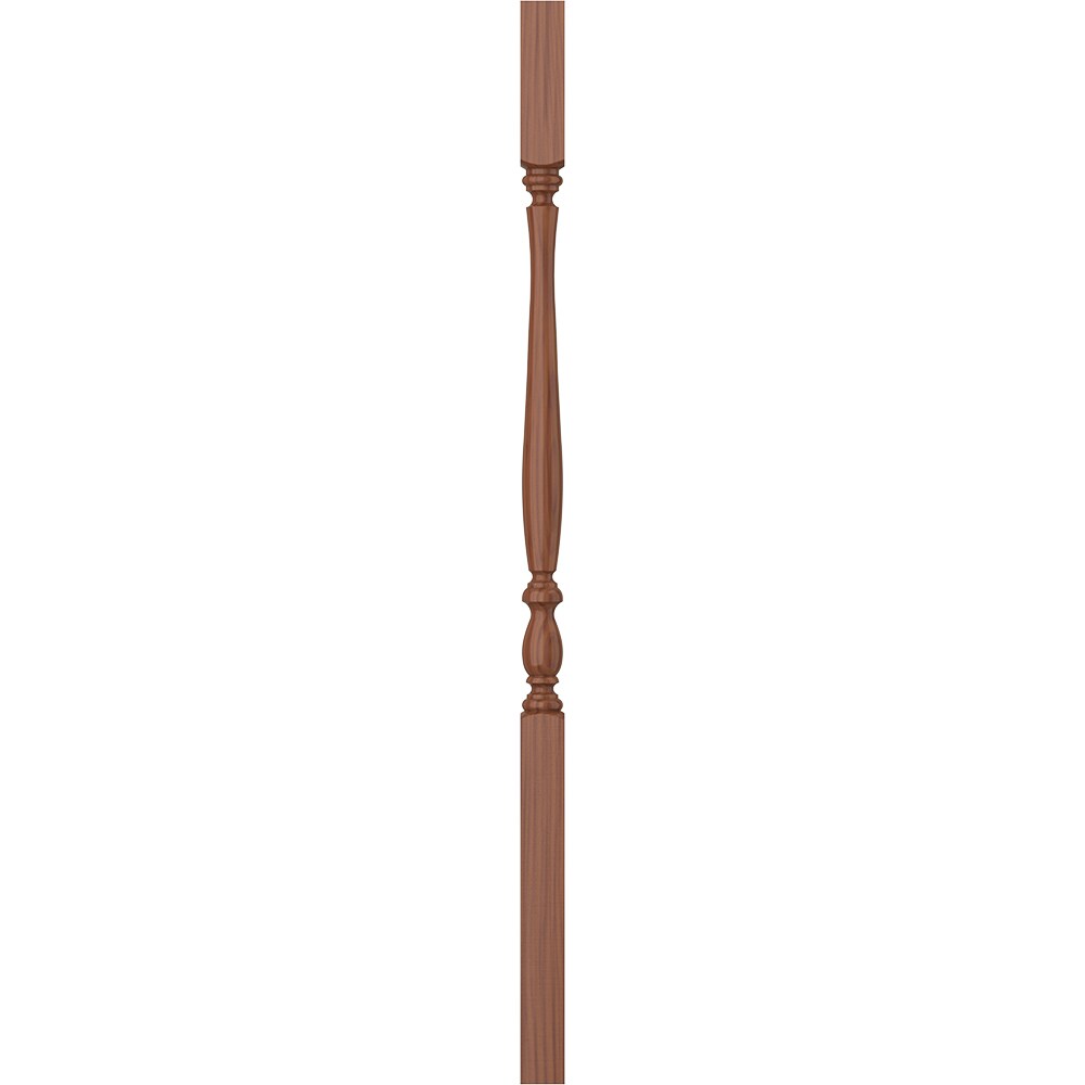 L.J. Smith Stair Systems LJP-2905-C 42 42-in x 1.75-in Unfinished Cherry Square Top Stair Baluster