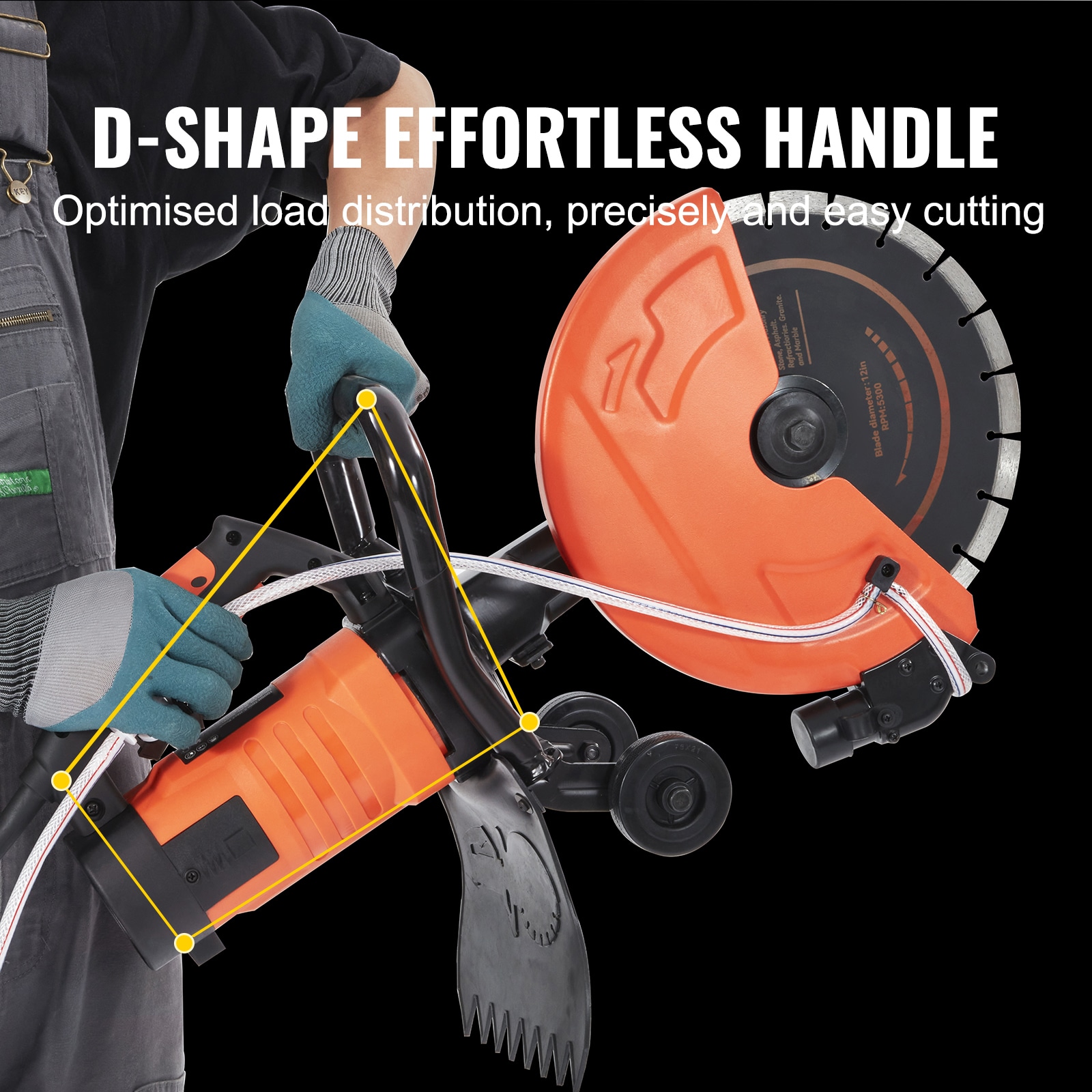 VEVOR DDHNTJ1600W7G3JFXV1 Masonry-Saws - View #7