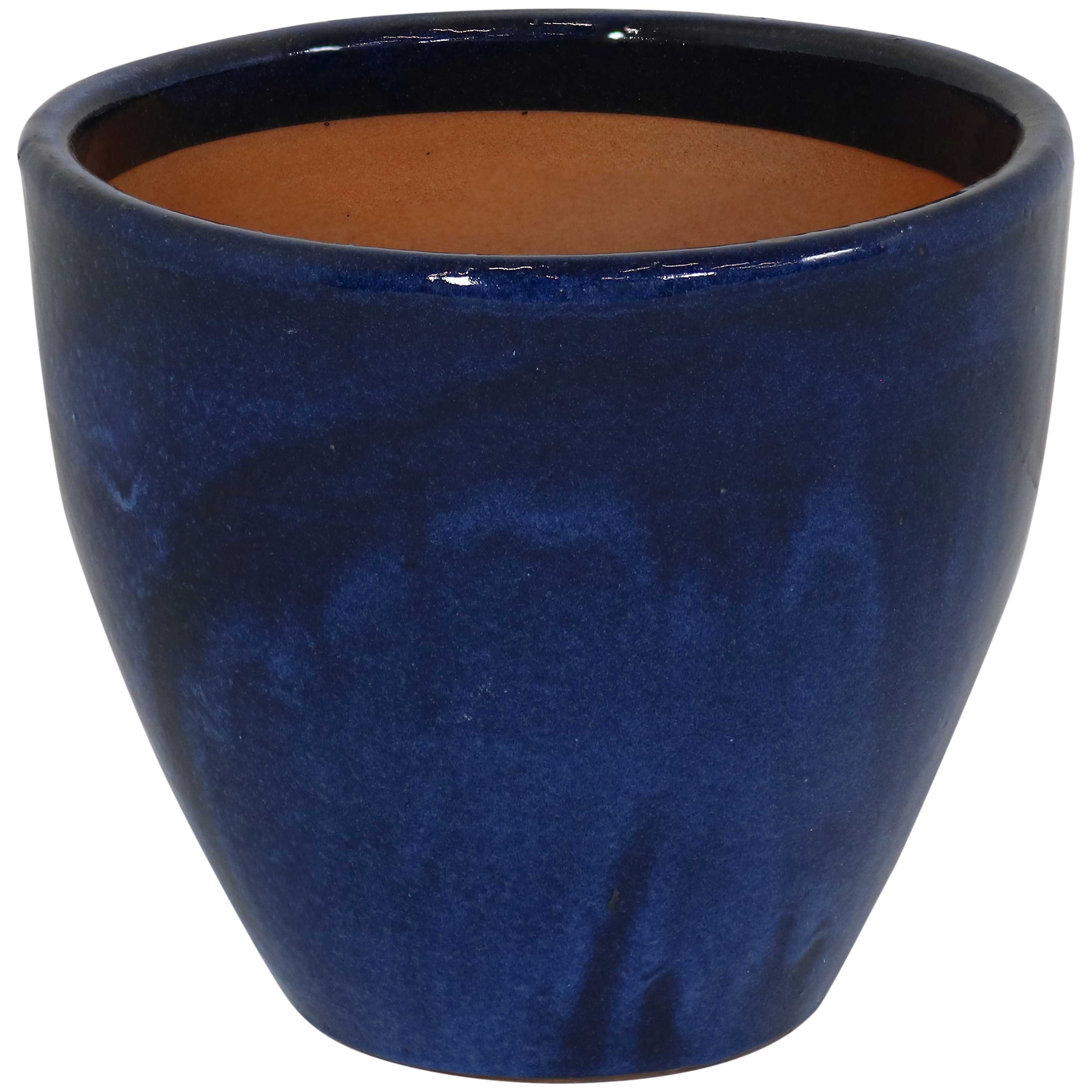 Century Design Pottery Coffee Pot Glazed in Cobalt Blue Exclusive Mid 