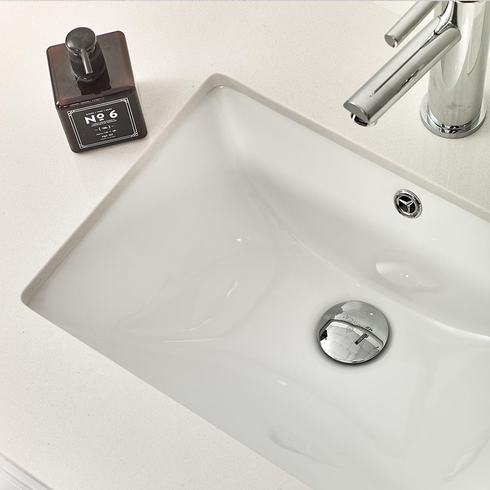 Fresca FVN6130WH-UNS Bath-Vanity-Combo - View #13