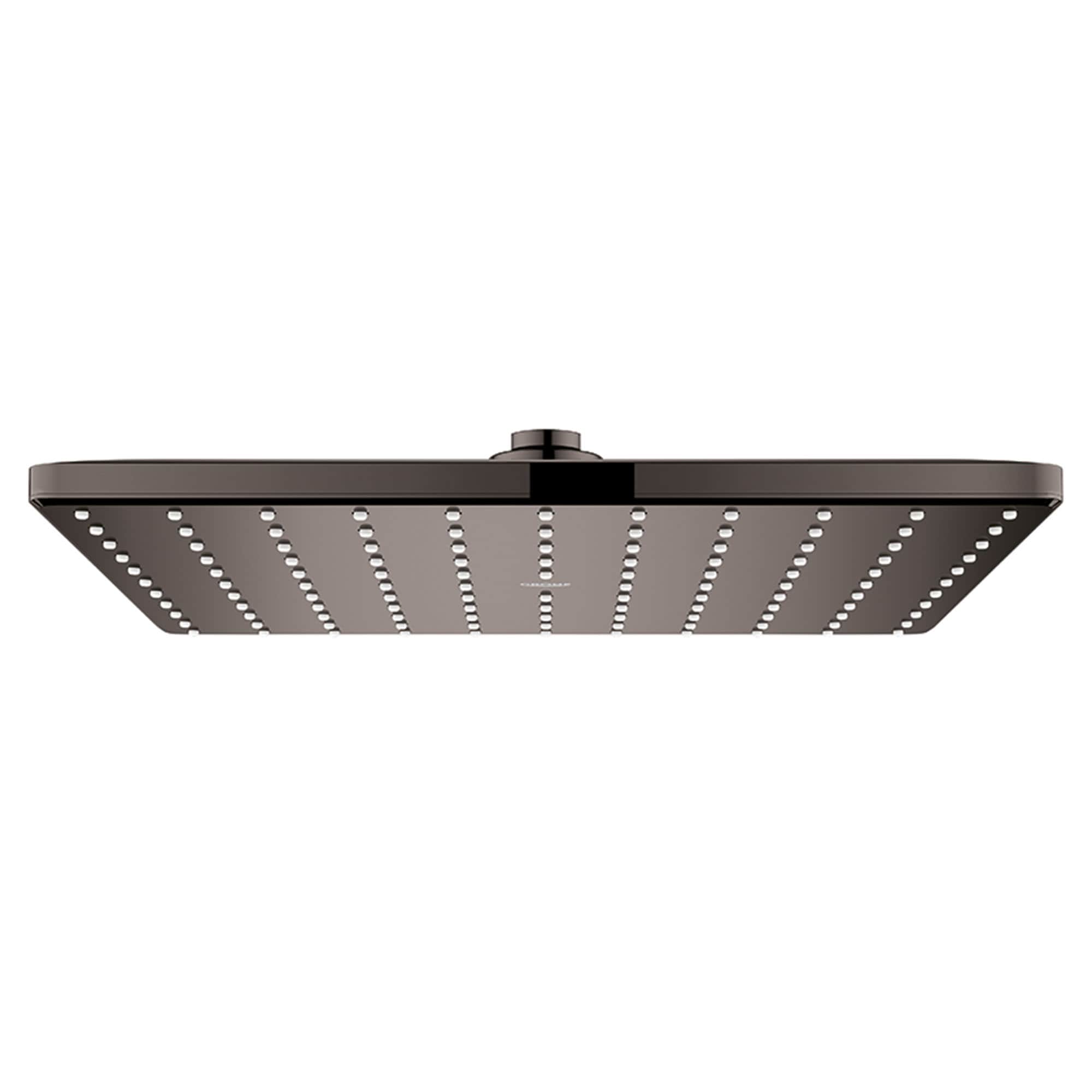 GROHE 26570A00 Hard Graphite Sold separately Single function 12.19-in Square Shower Faucet
