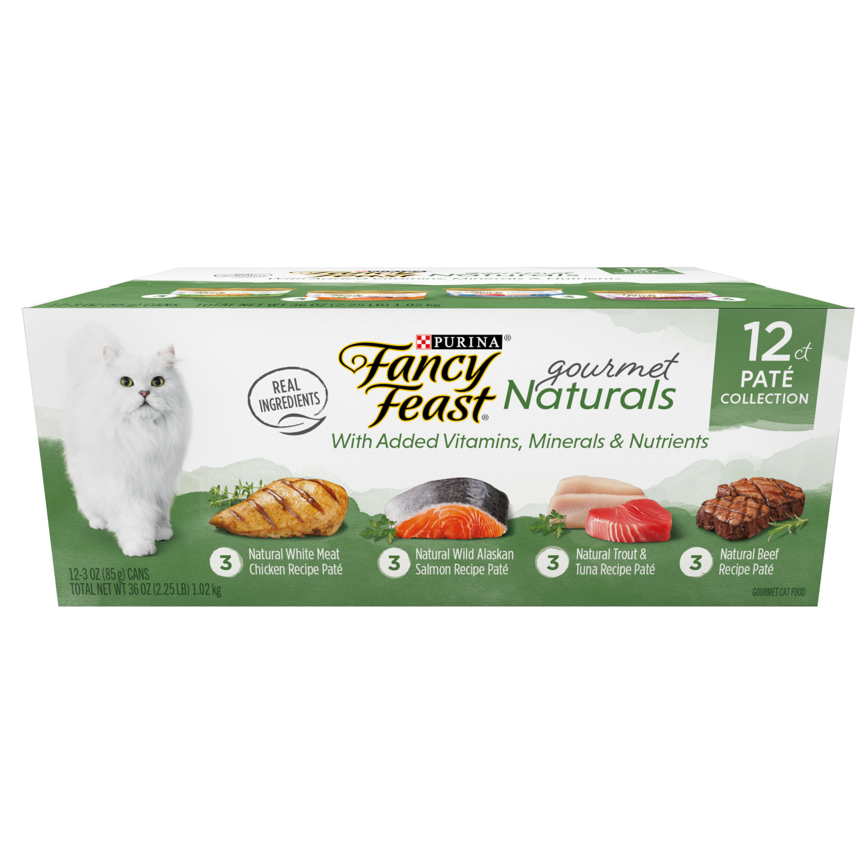 Fancy Feast 005000050033 Adult Chicken Cat Food 12 -Pack