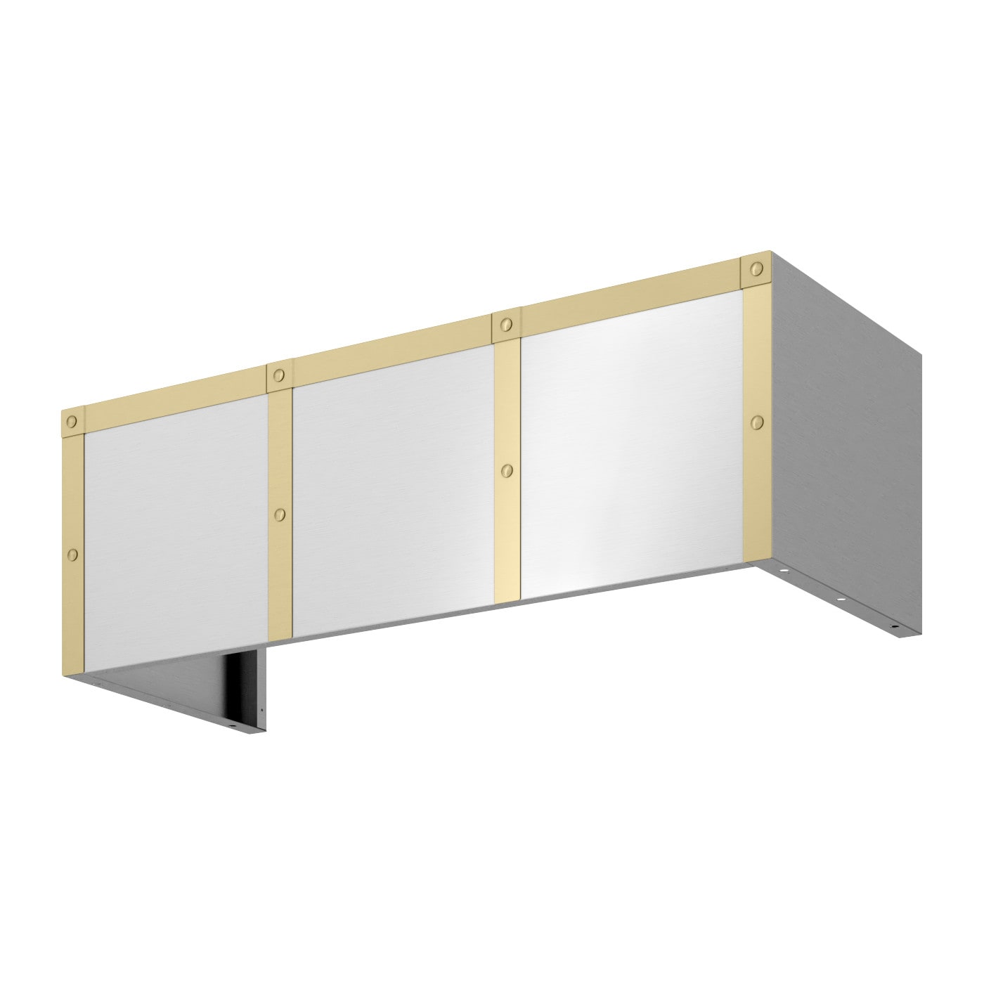 Zephyr BKDC14812ASG Wall-Mounted range hood Trim 5 -Pack Satin Gold