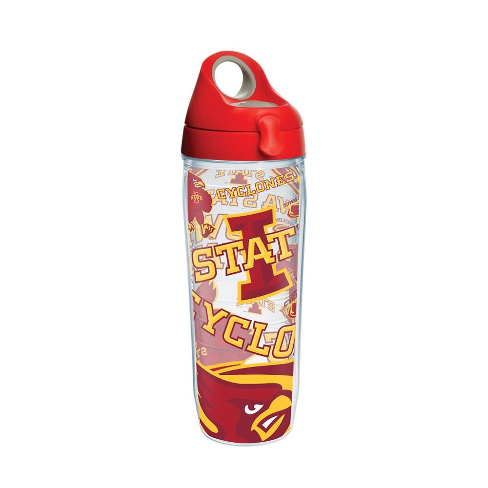 Iowa State I-State Simple Modern 32 oz Stainless Steel Insulated Tumbler  White