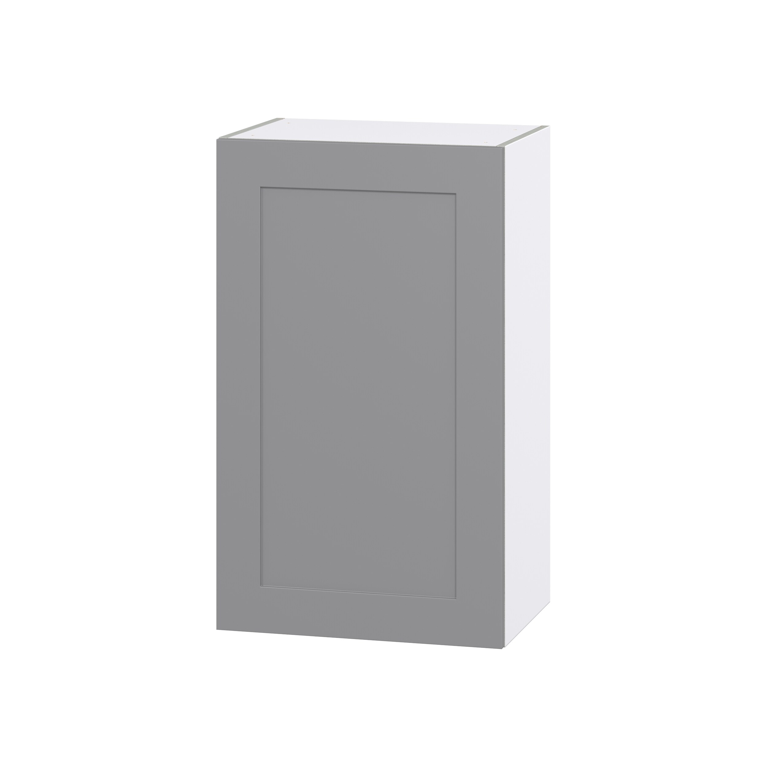Hugo&Borg DSW2135(L/R)-BM Beaumont 21-in W x 35-in H x 14-in D Slate Gray Wall Fully assembled Cabinet (Flat Panel Shaker)