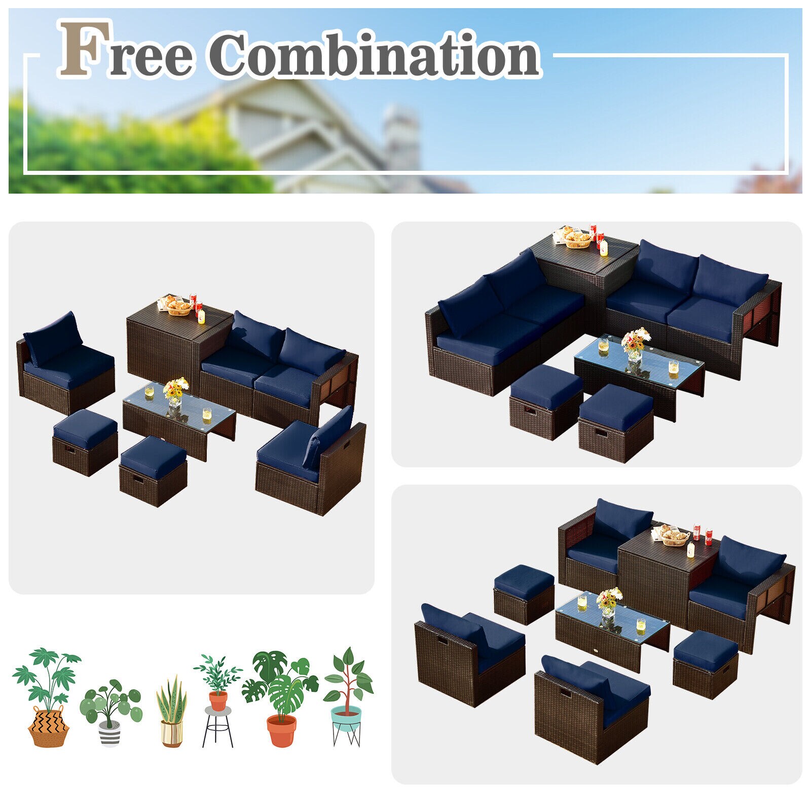 Volenca VOL-2EFDY4 Patio-Sofas-Daybeds - View #7