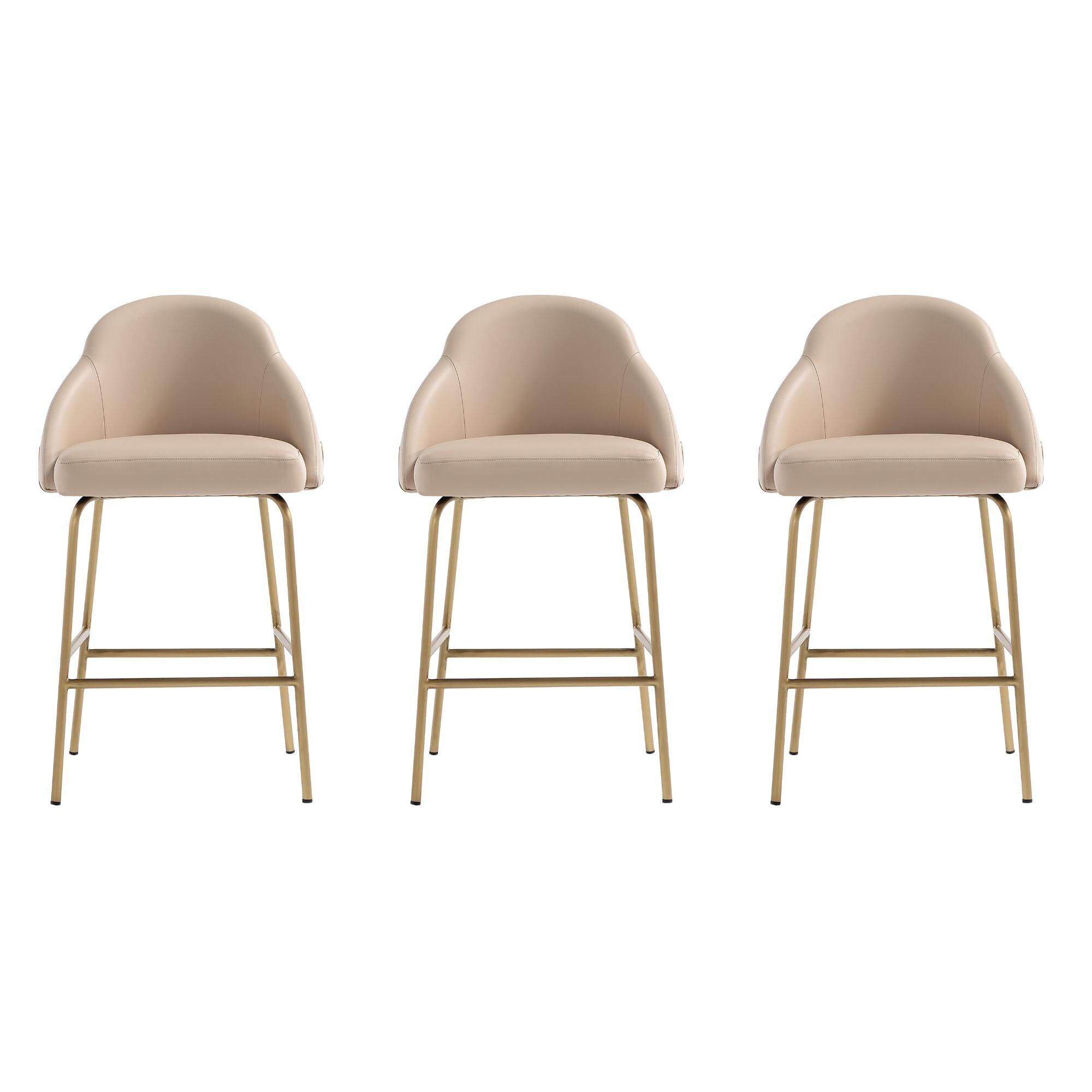Manhattan Comfort 3-CS019-GTN stools - View #2