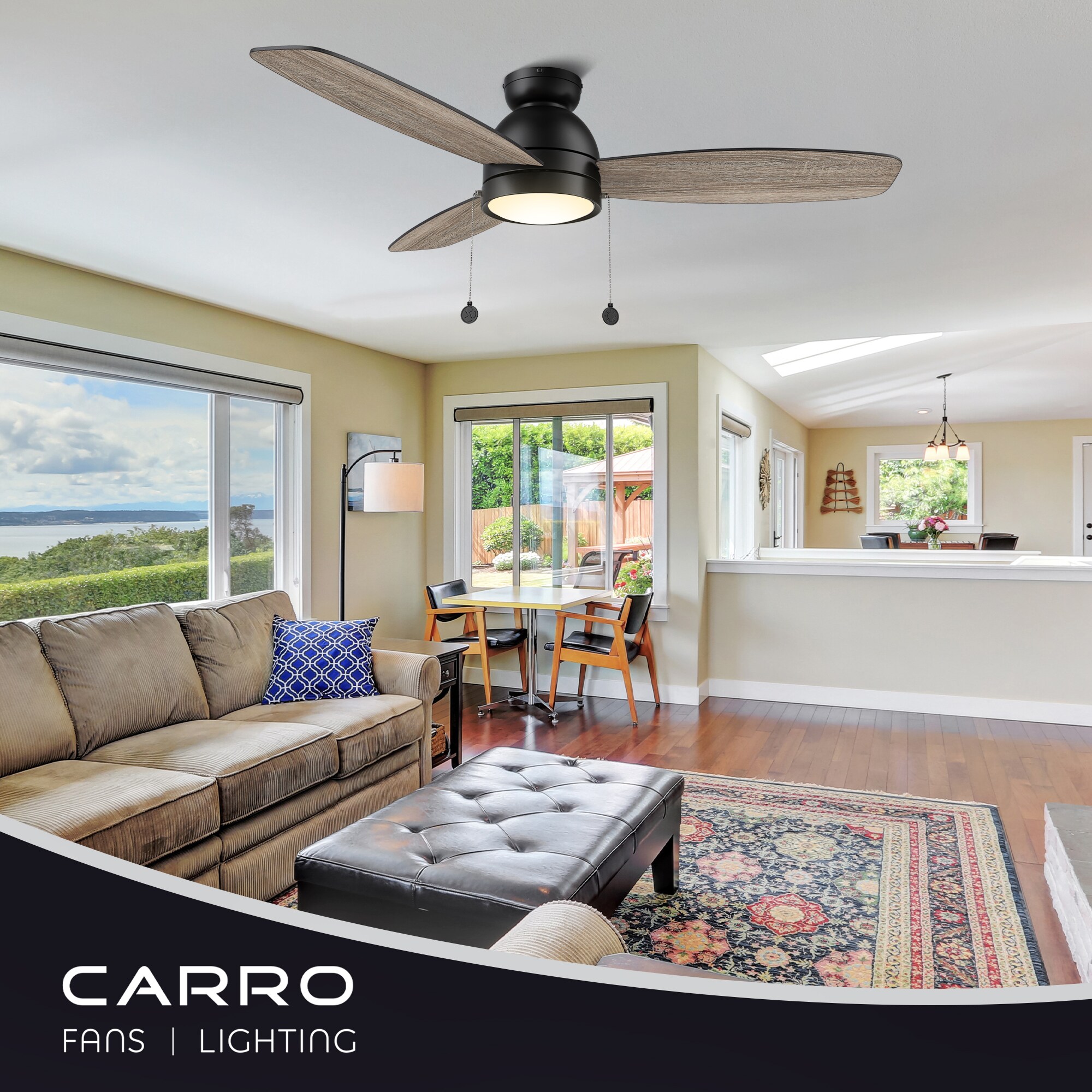 CARRO USA LCFP523Q5-L11-BO-FM Ceiling-Fans - View #9
