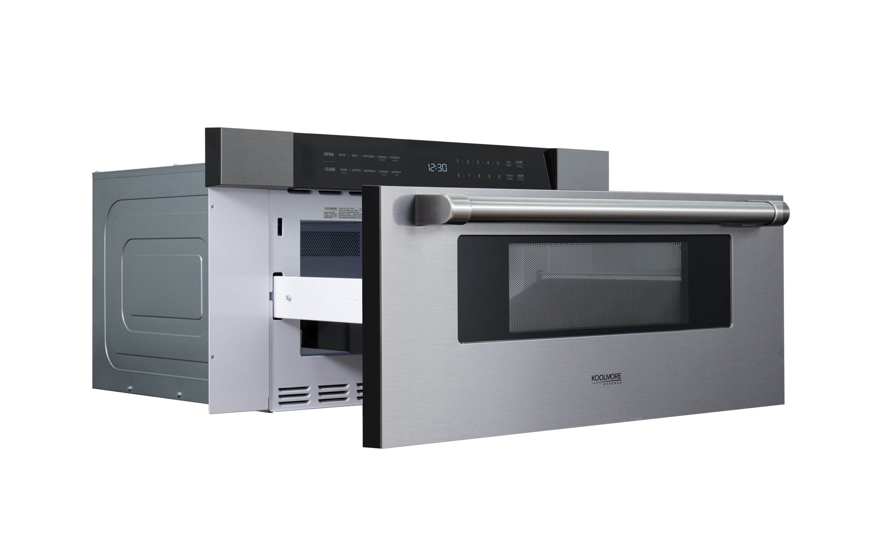 KoolMore LOW-KM-MD30-BSS Microwave-Drawers - View #8