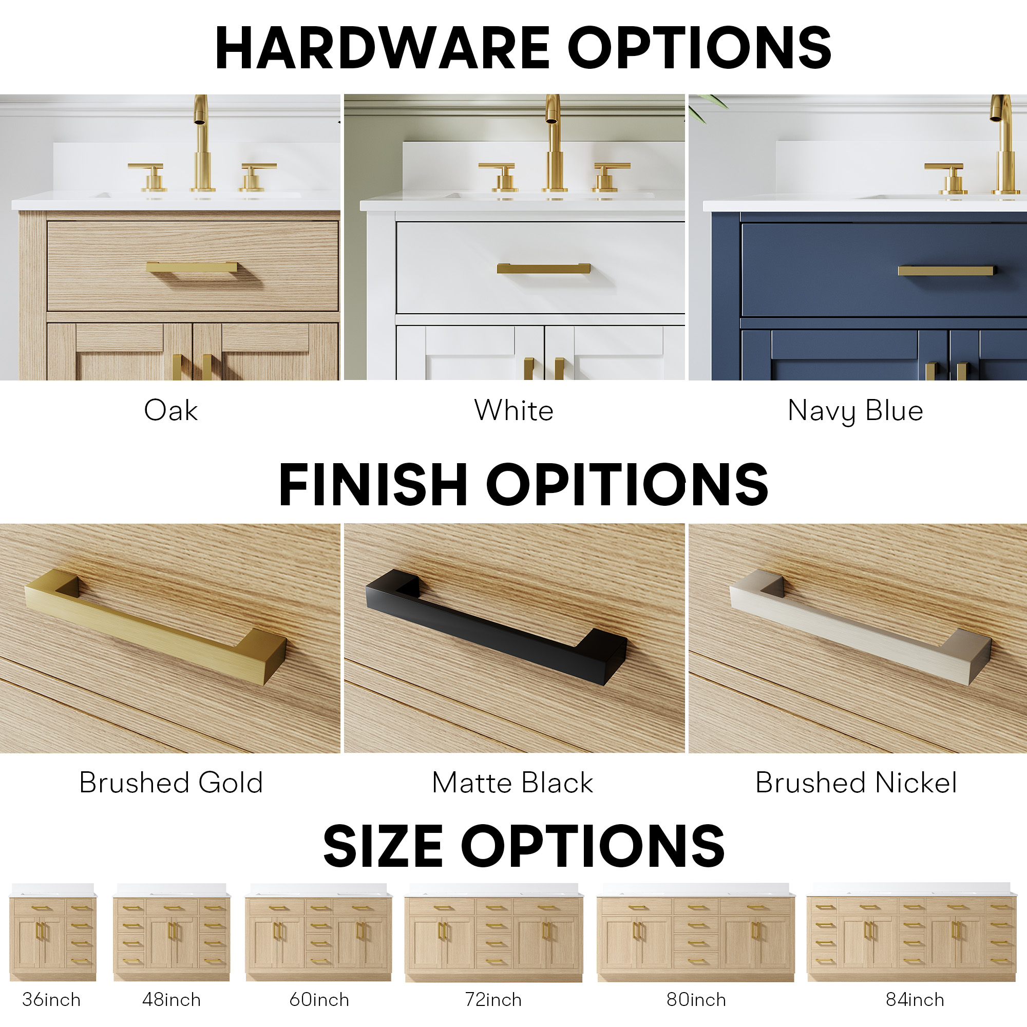 WELLFOR BCB1936GMG -WF Bath-Vanity-Combo - View #7