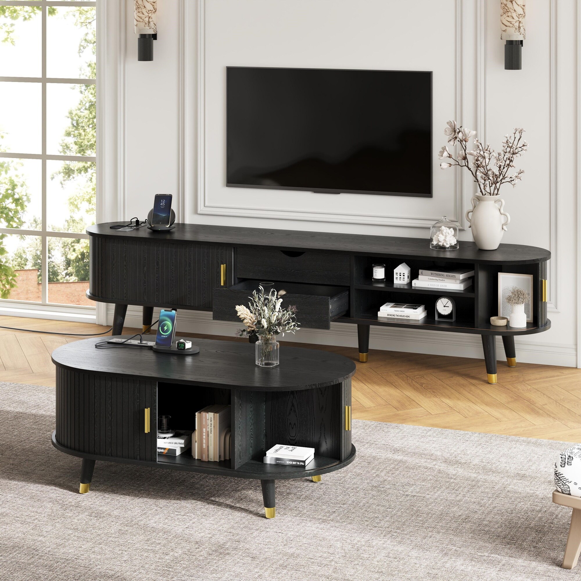 Clihome CL-OT0049B Coffee-Tables - View #3