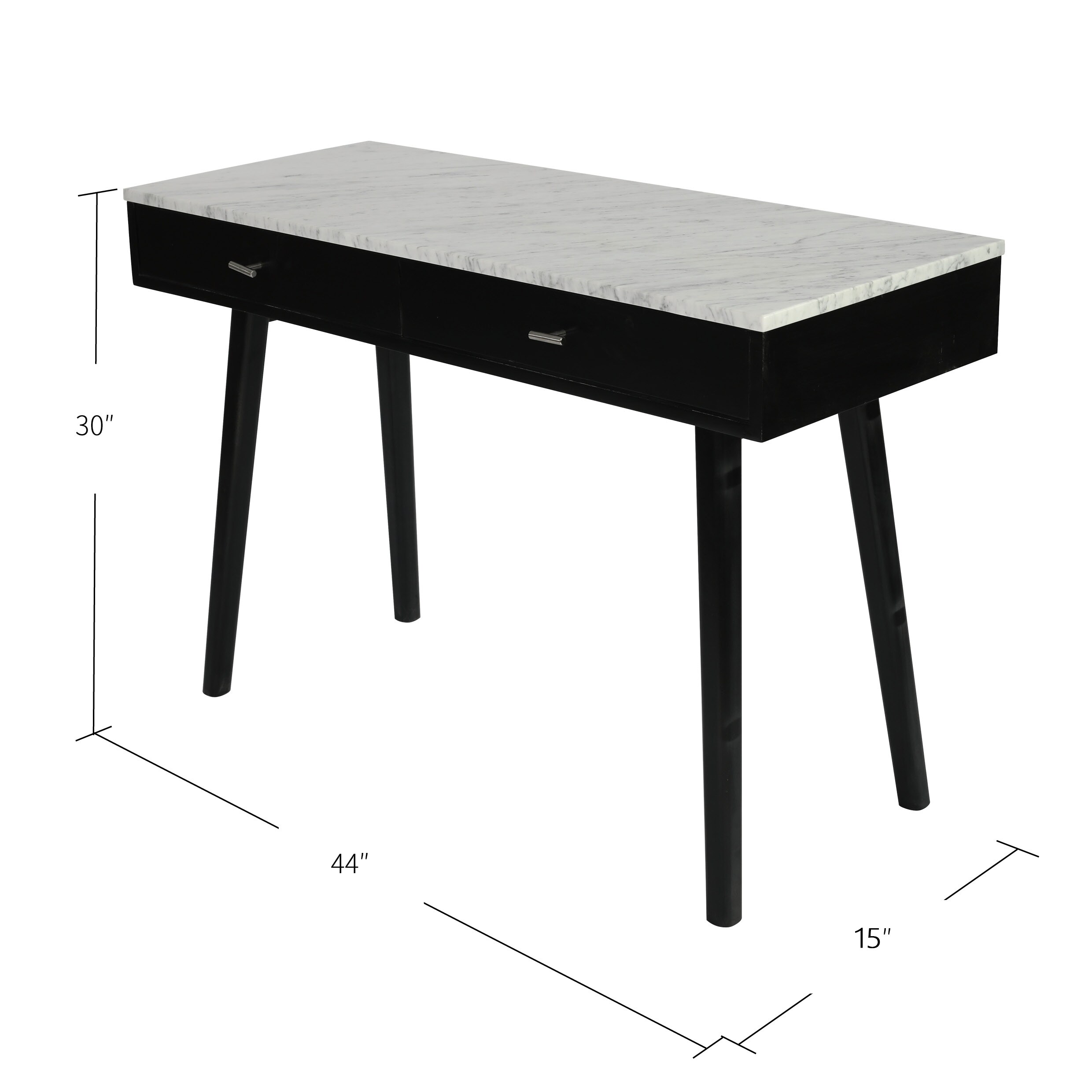 The Bianco Collection TBC-4103-PT1636-WHT desks - View #2