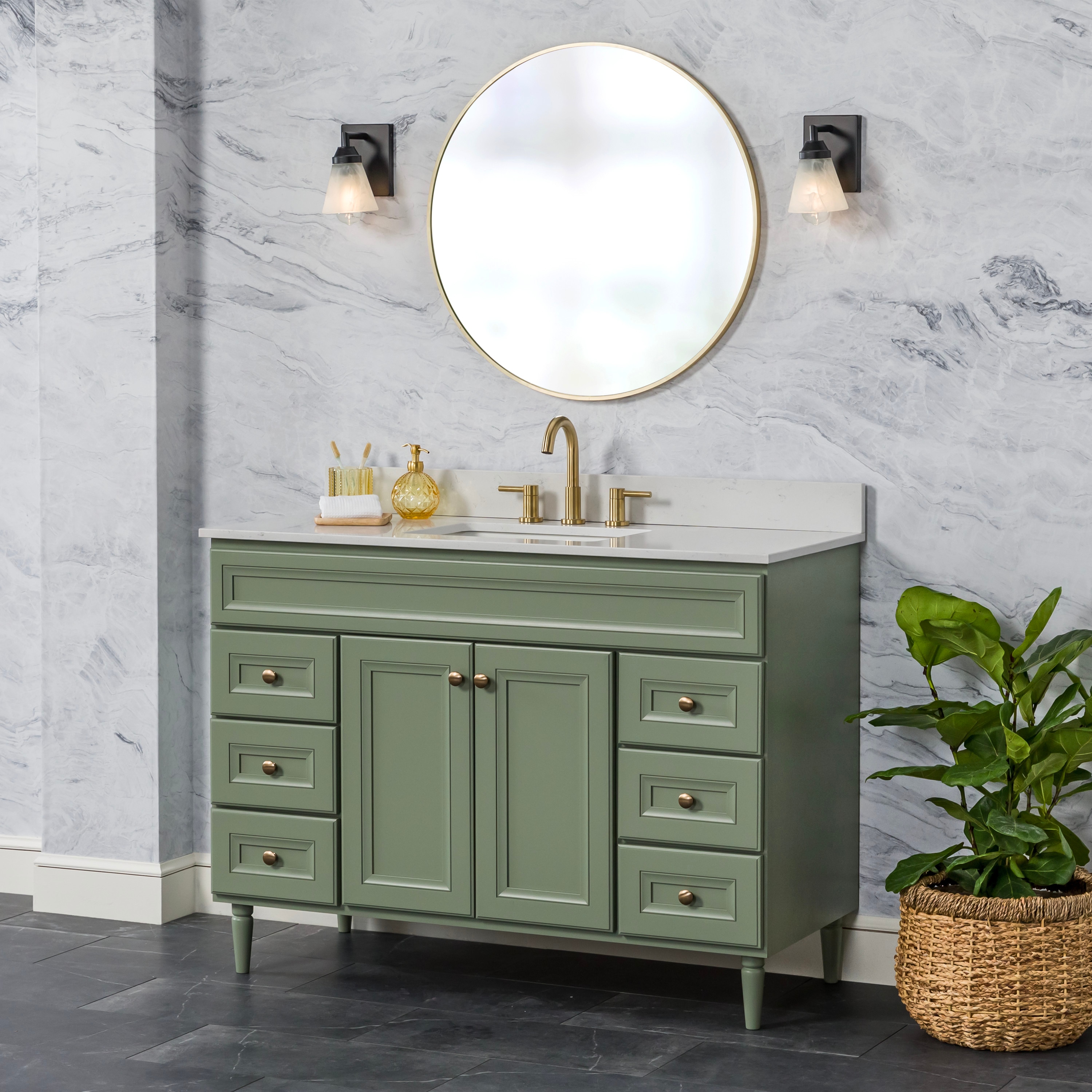 Diamond C48W30360 Bath-Vanity-Combo - View #5
