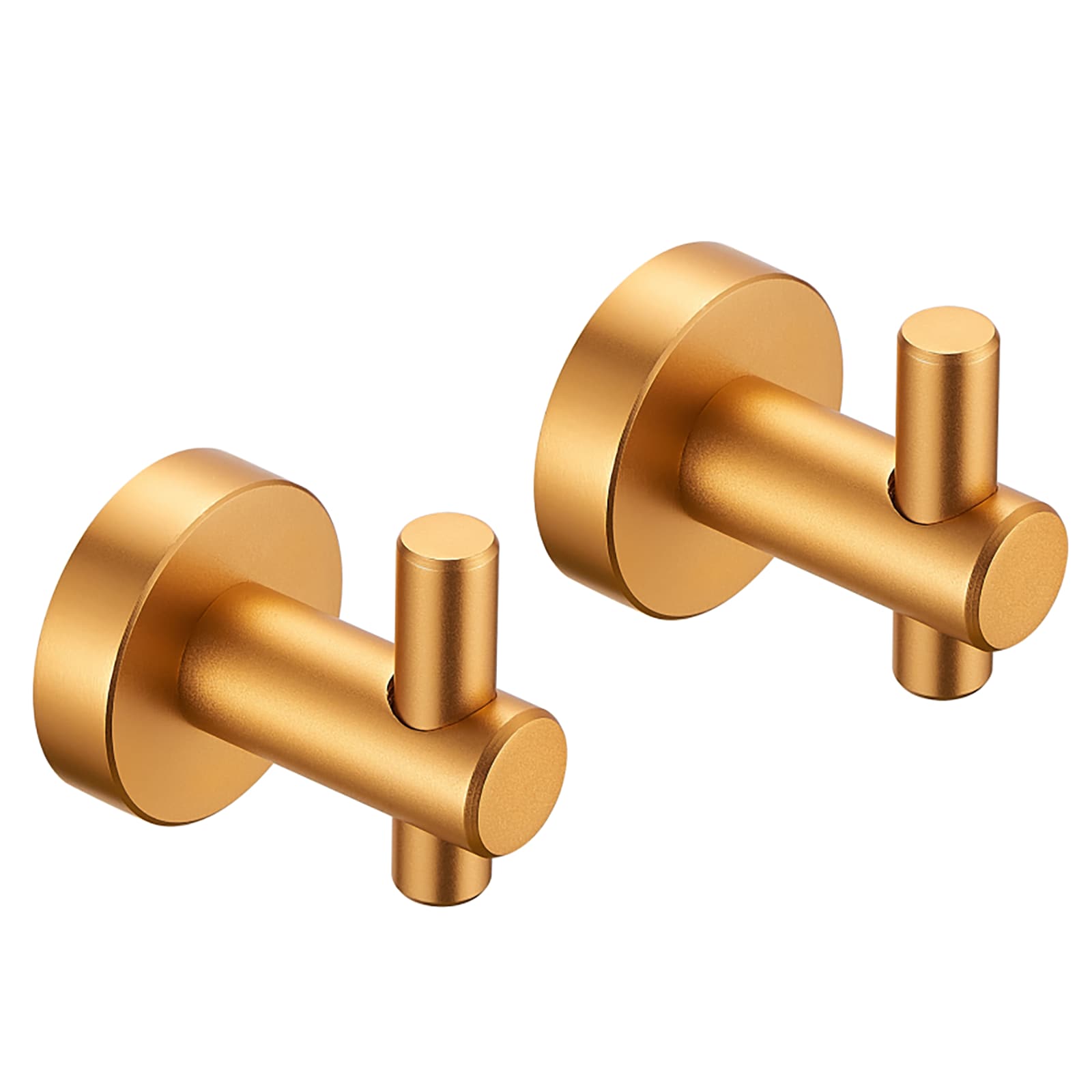 Sir Faucet TOHLAR-038 2 -Piece GOLD Decorative Bathroom Hardware Set ,Robe Hook Included