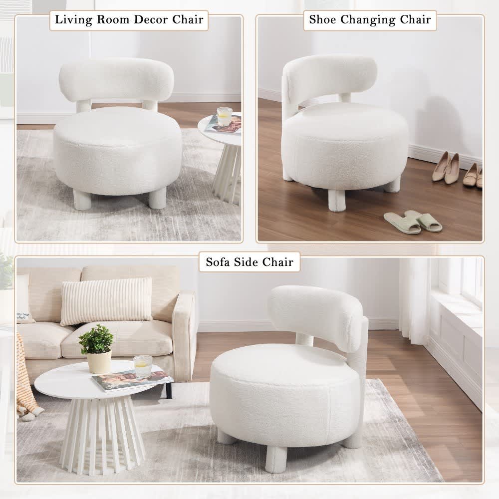 Coolbibila LEAH-TEDDY-WHITE chairs - View #5