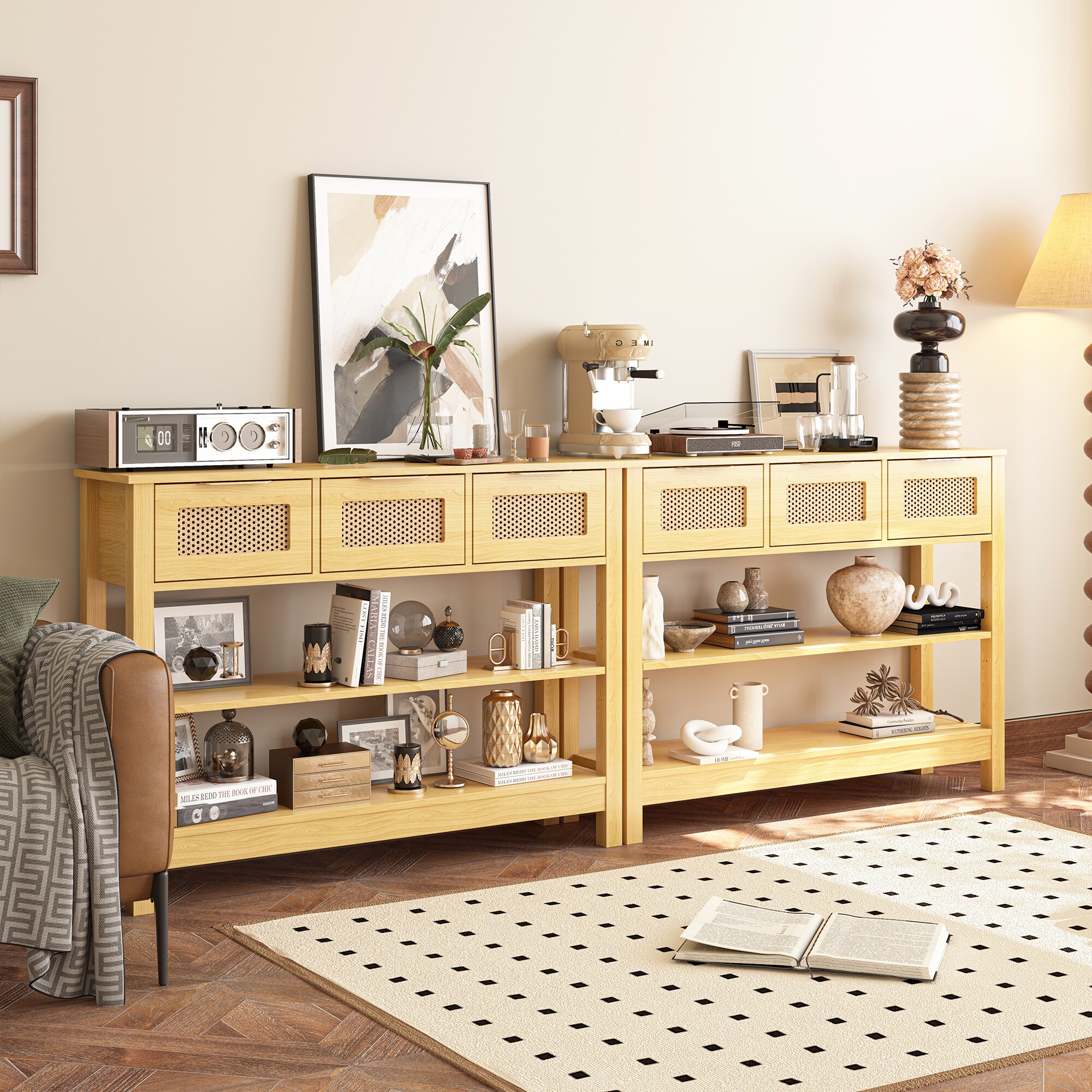 FurniFusion SF-Y-XGZ-N-2PC Console-Sofa-Tables - View #9