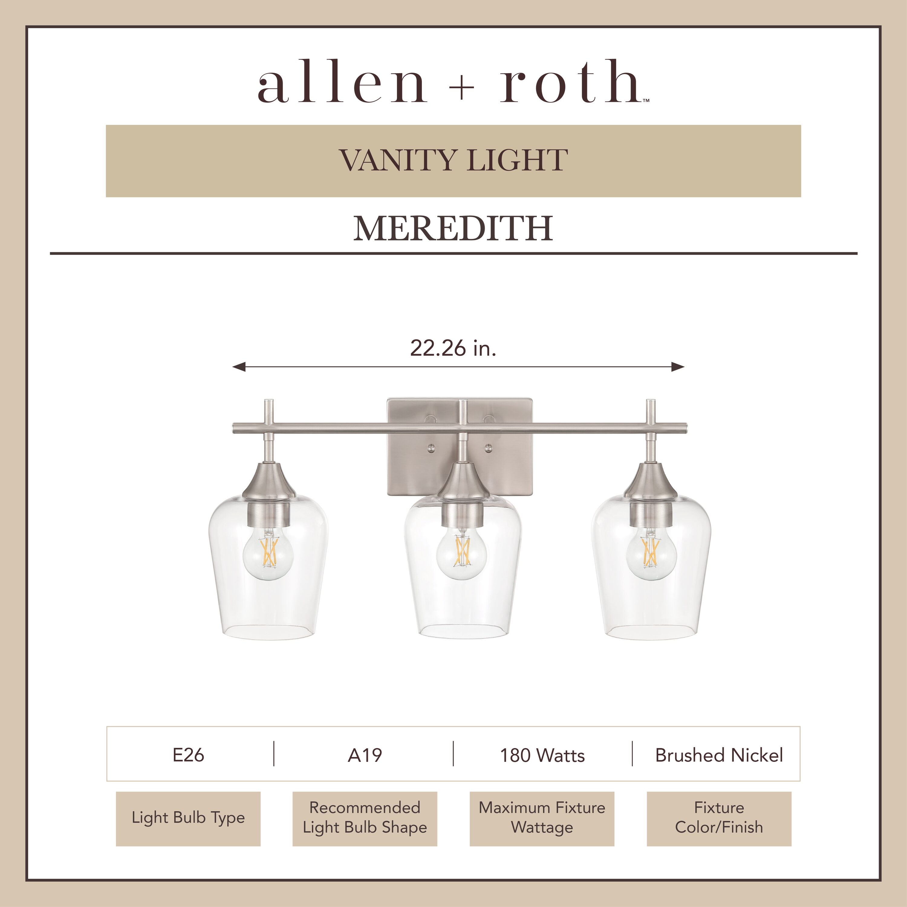 allen + roth VB24-3BNK b089995 - View #3