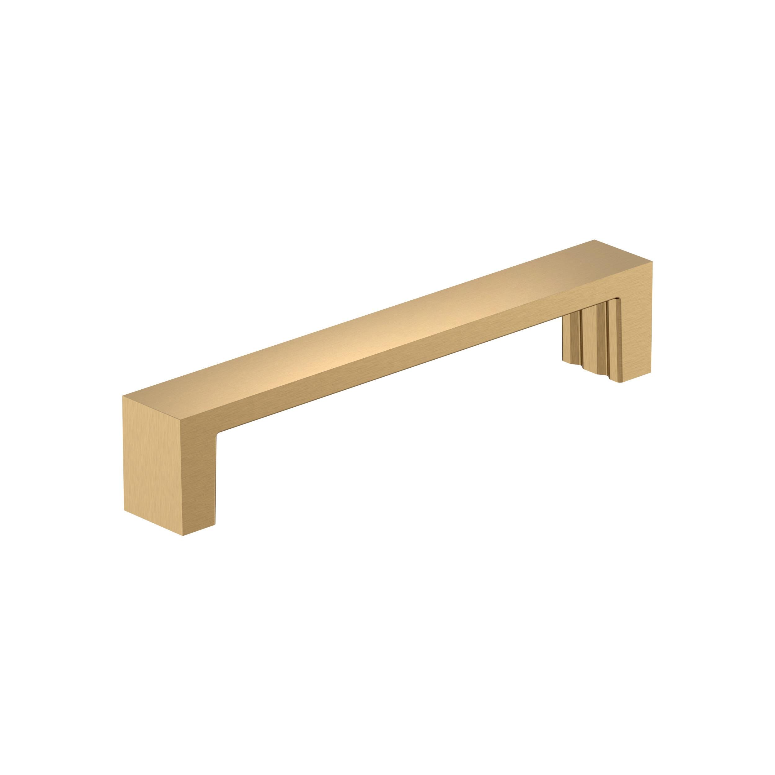 Amerock 10VMP37152CZ Augment 5-1/16-in , 128mm Center to Center Champagne Bronze Rectangular Bar Drawer Pulls 10 -Pack