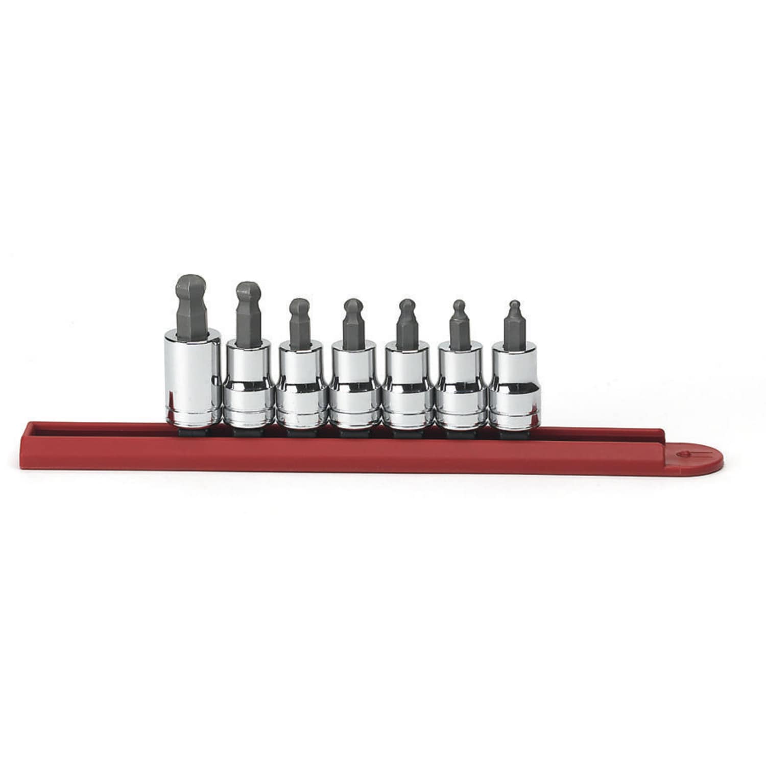 GEARWRENCH 80586 3/8-in Drive Standard (SAE) Shallow Socket Set 7 -Pieces