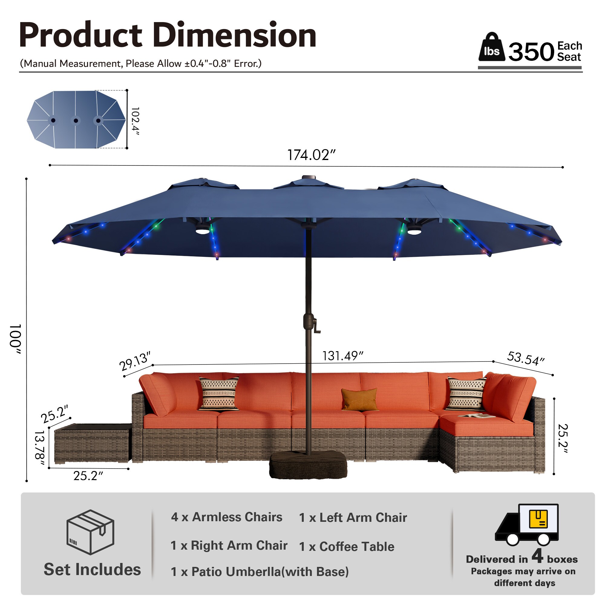 XIZZI XIHOP8084-MIMAX70 Patio-Sofas-Daybeds - View #12