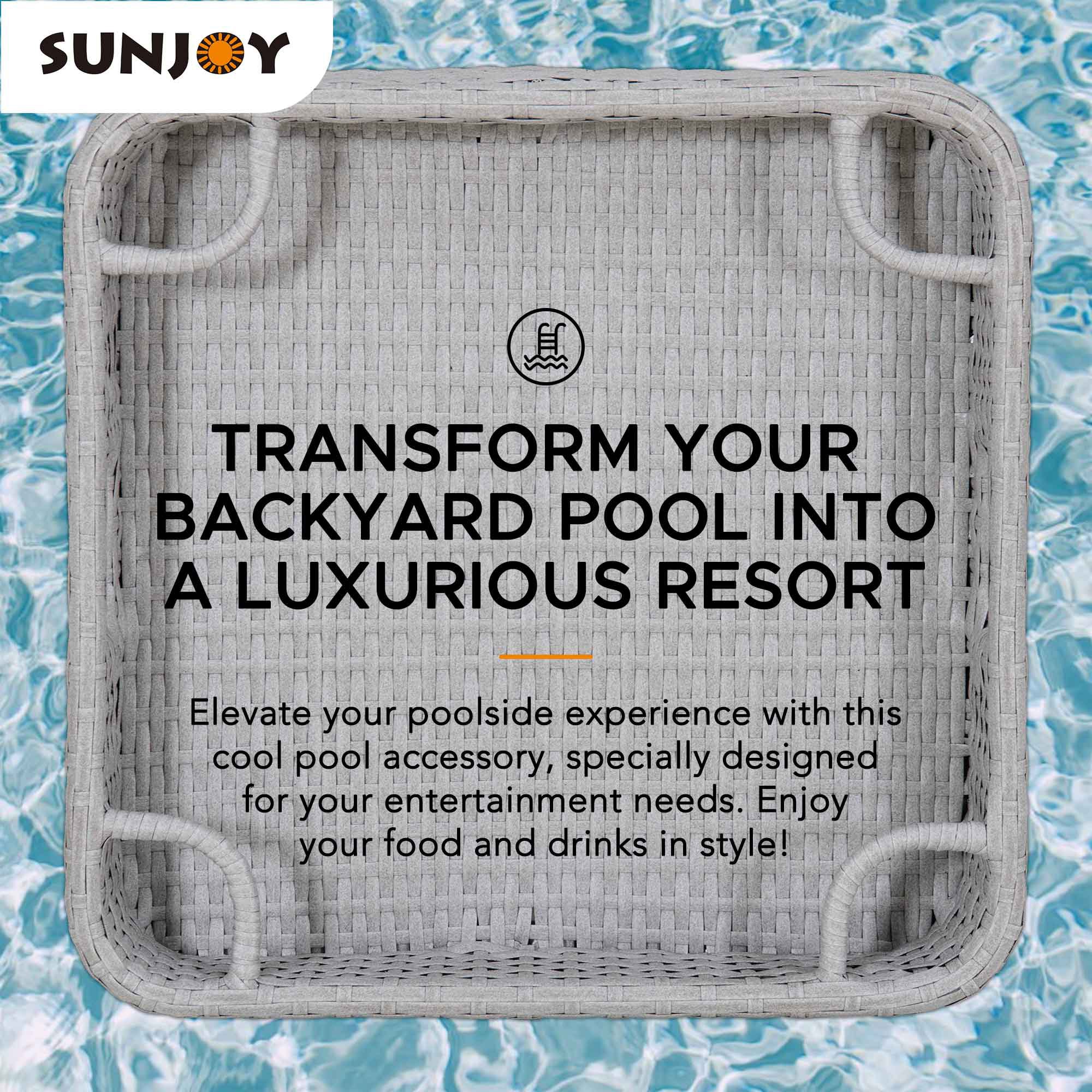 Sunjoy F403000910 Pool-Toys-Floats - View #4