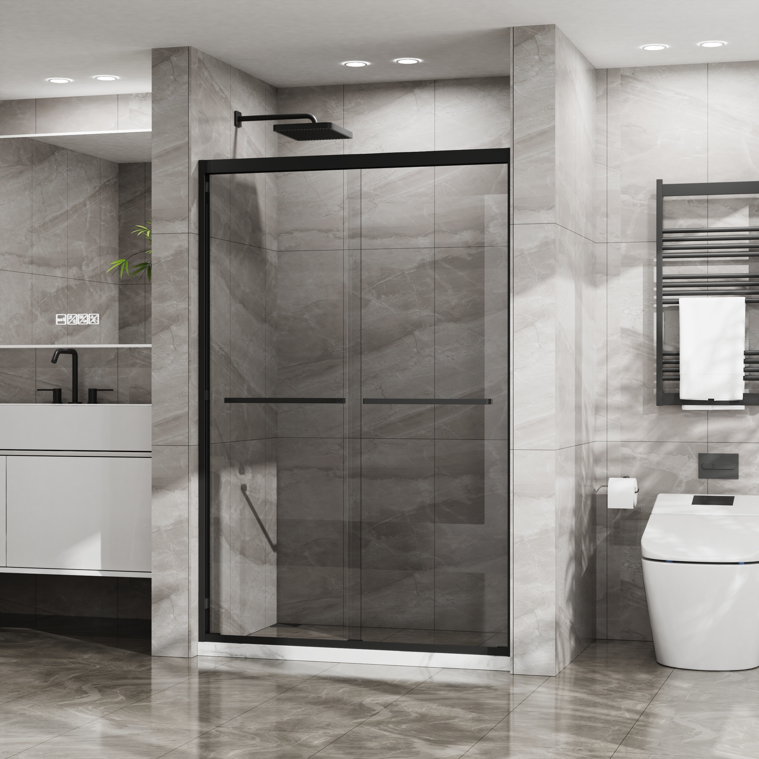 WELLFOR DTG-BAS137BG Shower-Doors - View #12