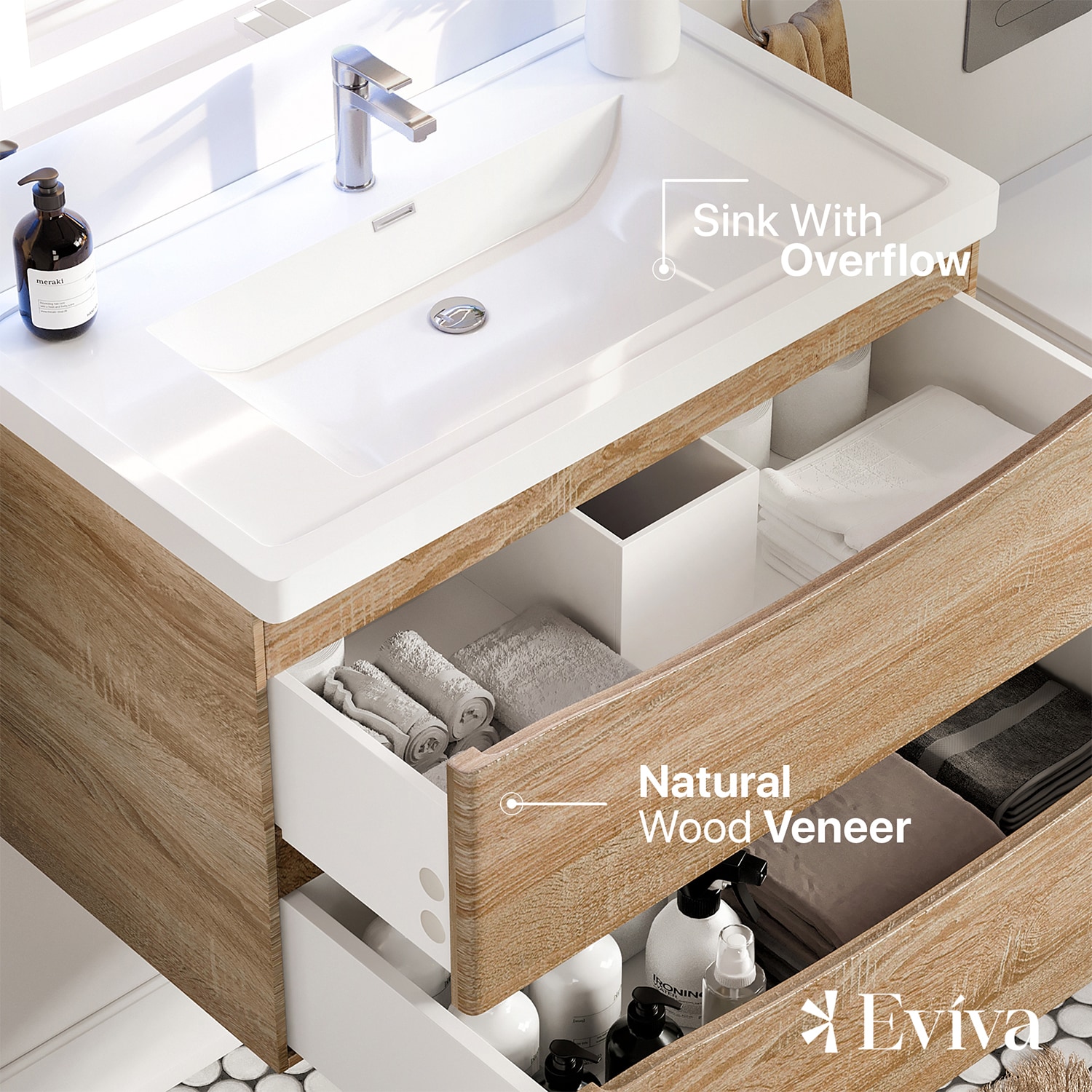 Eviva EVVN900-36WHOK-WM Bath-Vanity-Combo - View #4