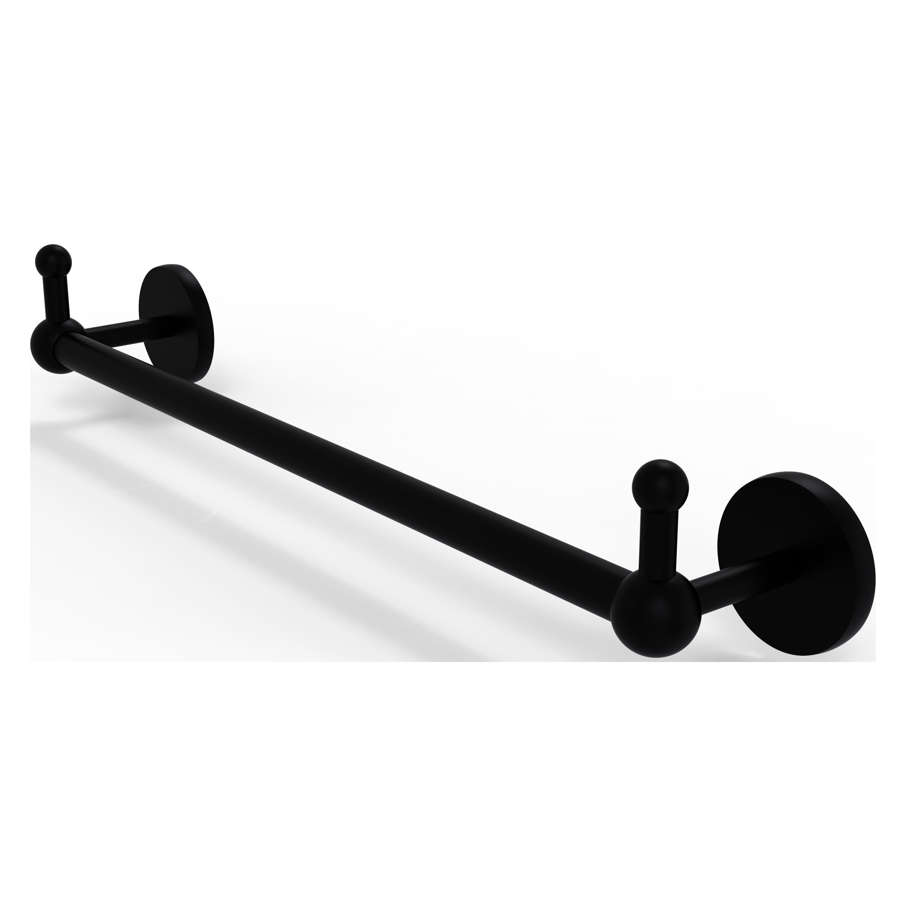 Allied Brass P1000-41-30-PEG-BKM Prestige Skyline 30-in Matte Black Wall mount Single Towel Bar