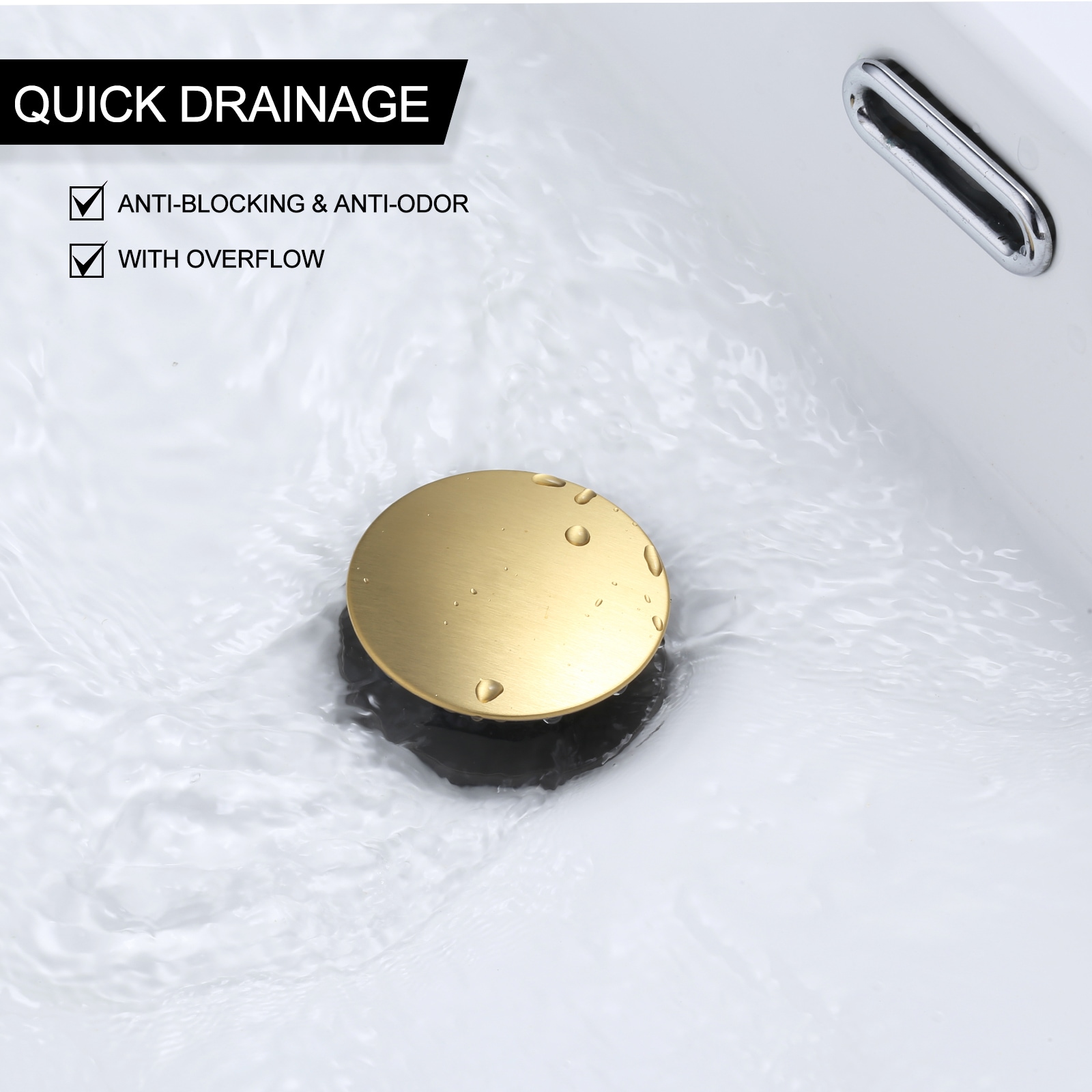 WOWOW X3003G-LW Popup-Drains-Accessories - View #3