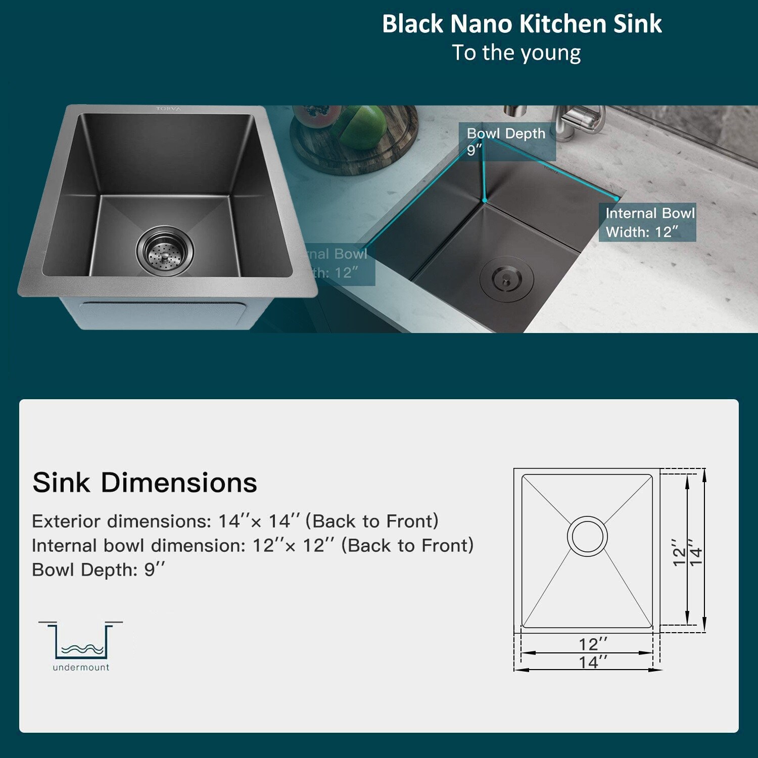 Forclover ASAL0CW Kitchen-Sinks - View #4