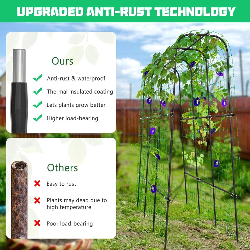 Esazn AMFH-QBXW-RD-M Garden-Trellis - View #10