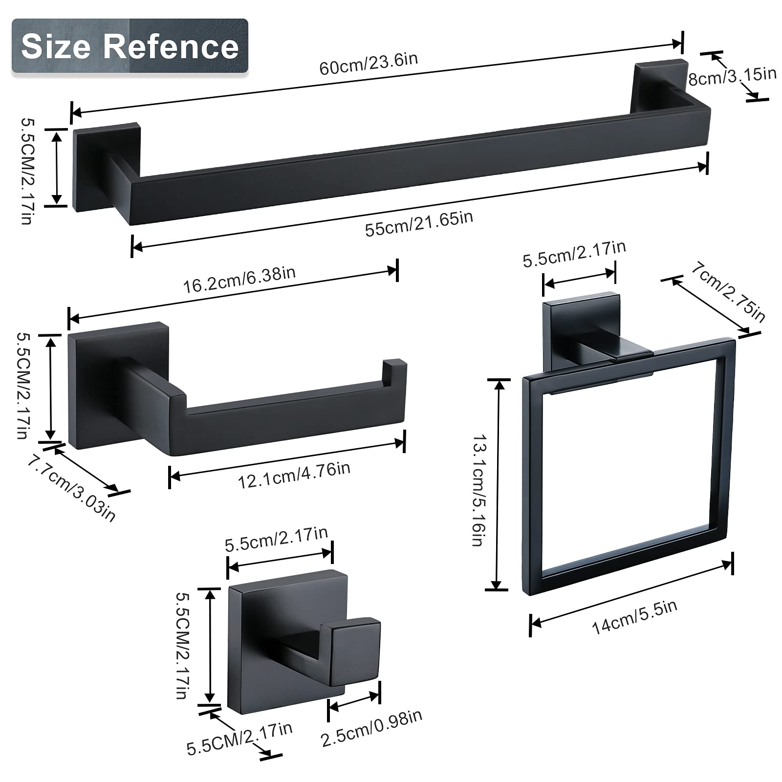 TNSO 5749848276615 Decorative-Bath-Hardware-Kits - View #4