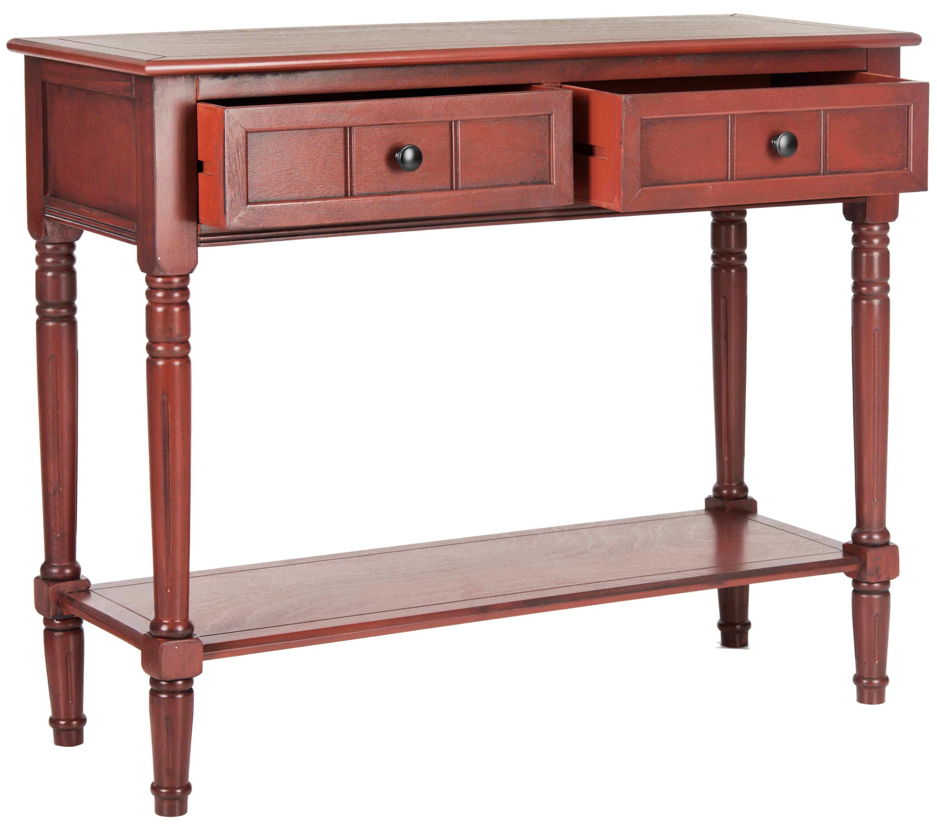 Safavieh Samantha Casual Red Console Table AMH5710E at Lowes.com