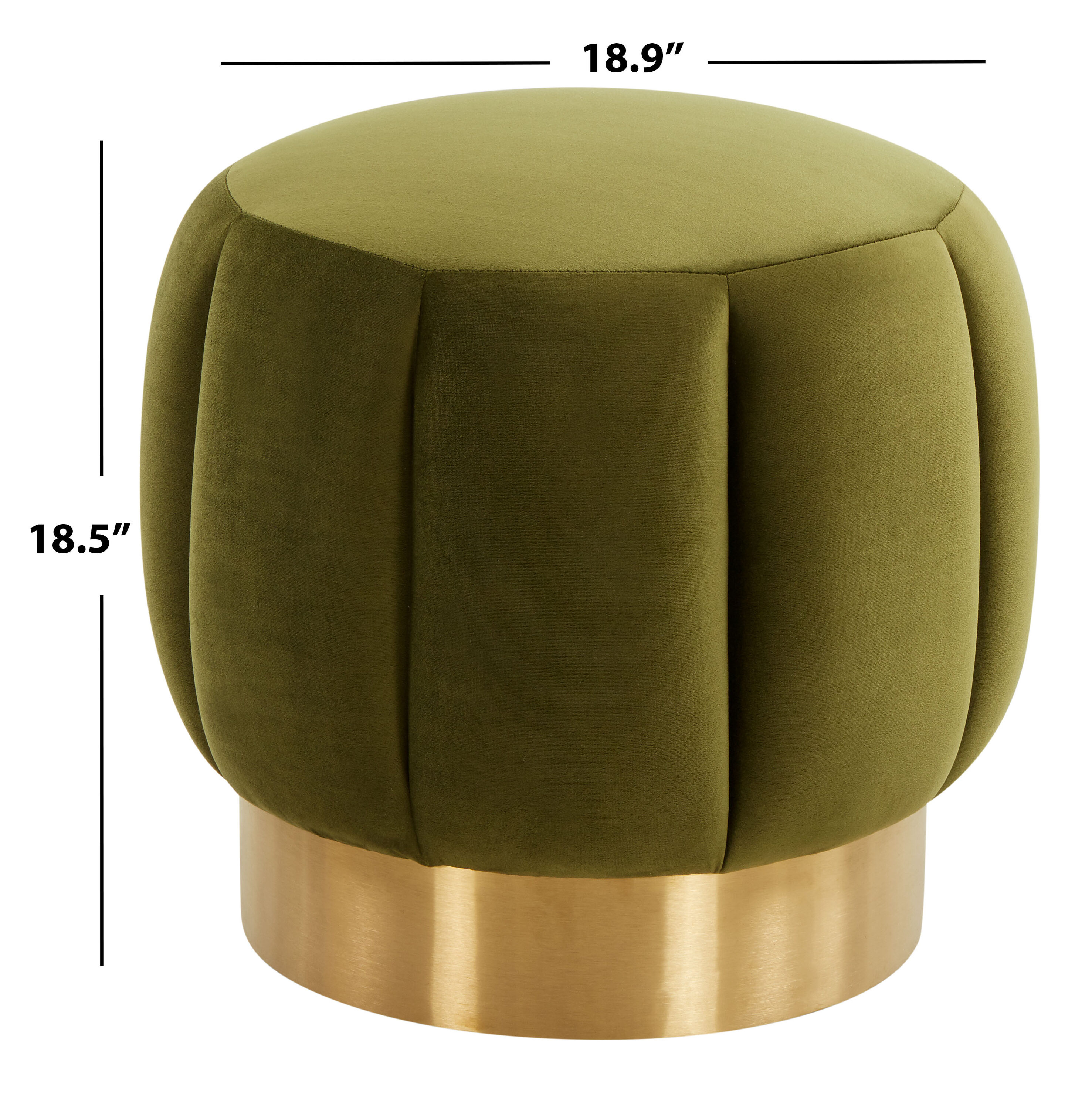 Safavieh SFV4707J Indoor-Ottomans - View #3