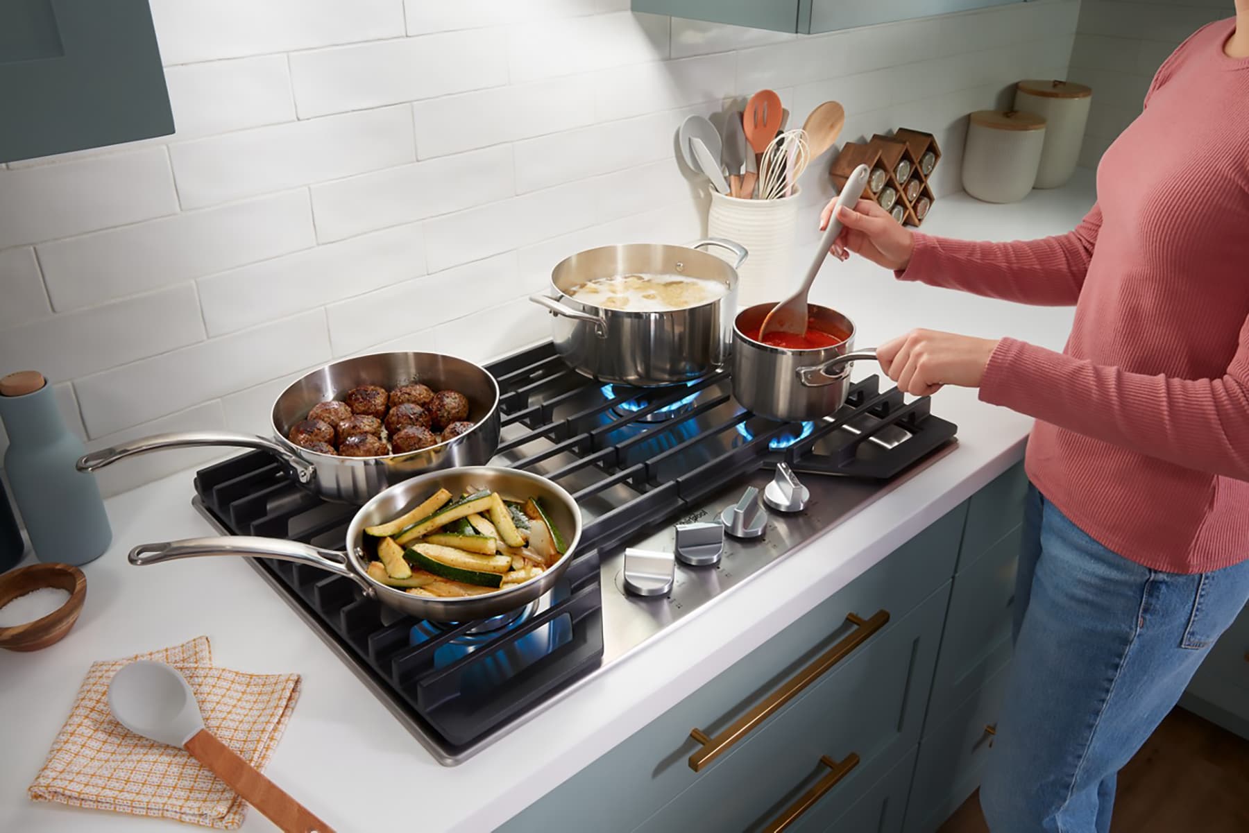 Whirlpool WCGK5030PS Gas-Cktp - View #10