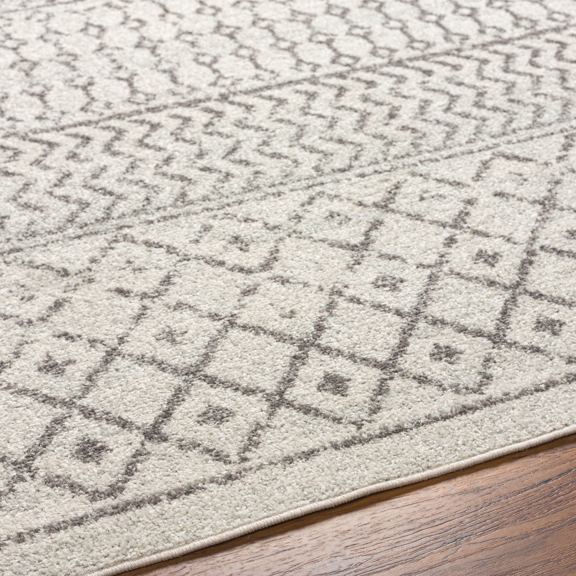 Artistic Weavers X 10 Cream/Charcoal Indoor Geometric Global Area Rug in  the Rugs department at