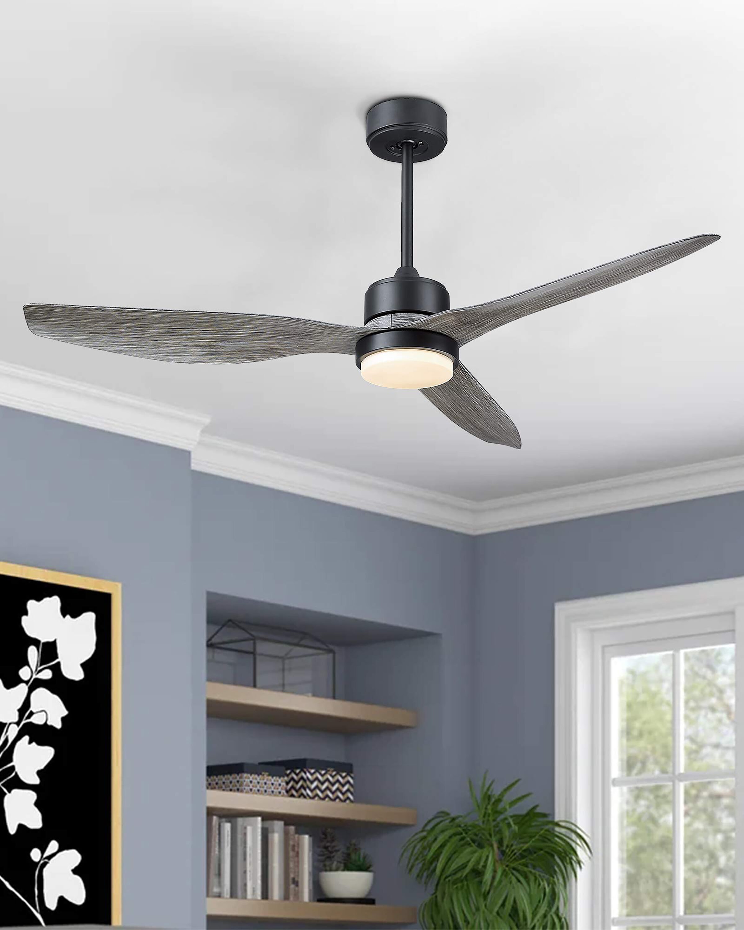 lowes grey ceiling fan