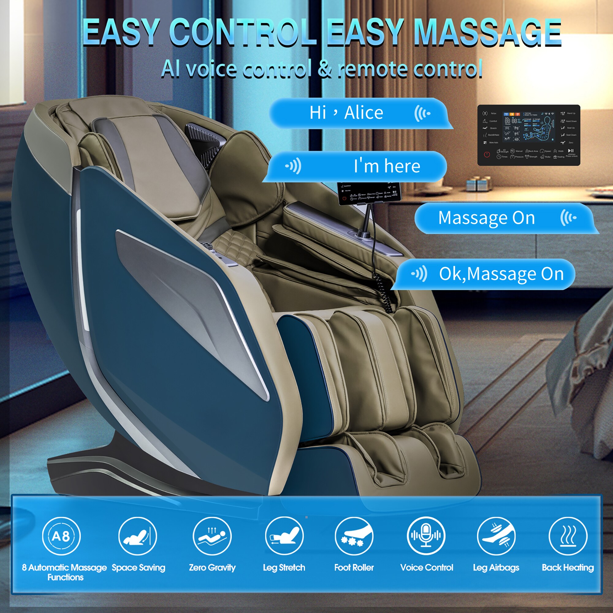 Medfinity HHA337-BLU recliners - View #6