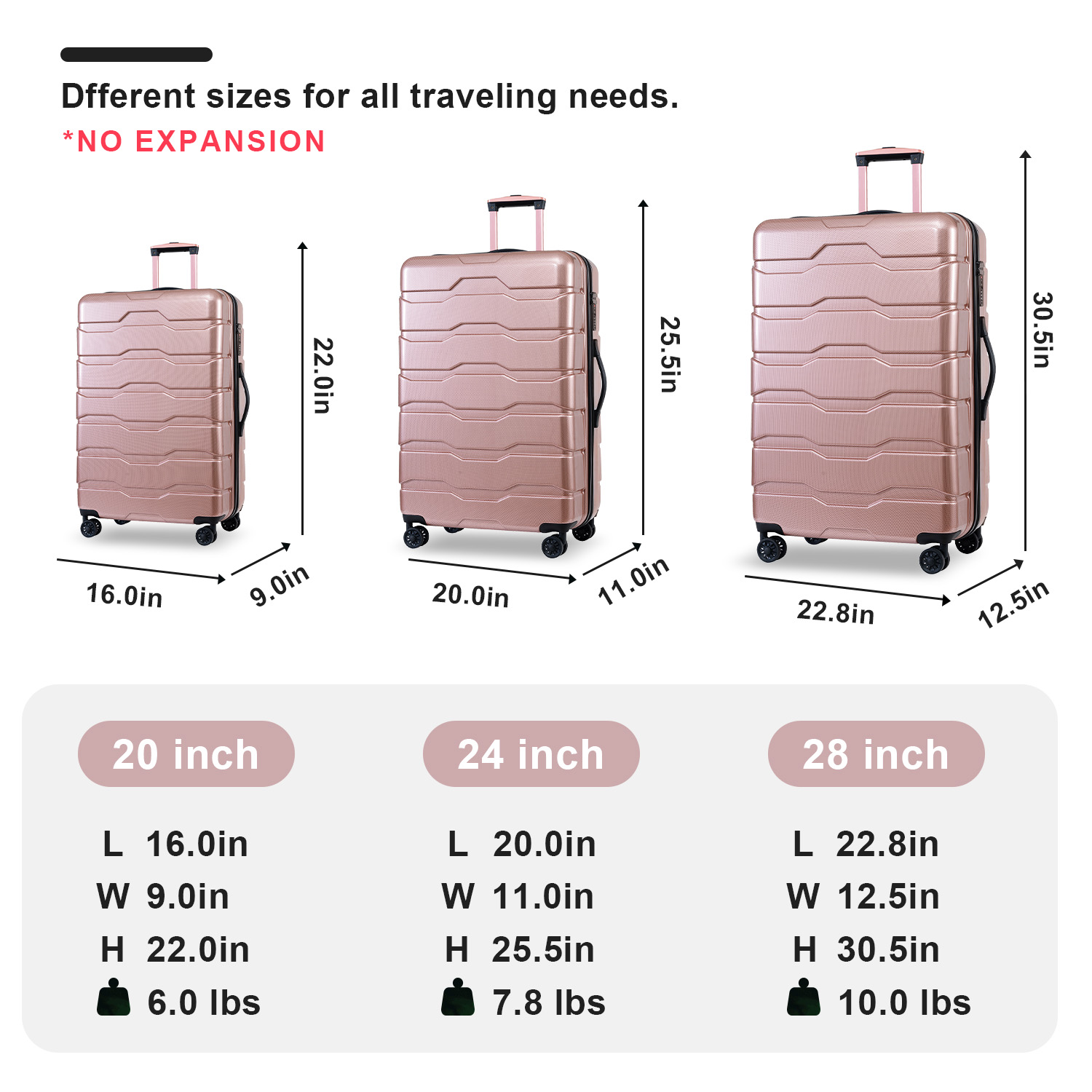 Flynama L-140092 Luggage-And-Luggage-Sets - View #3