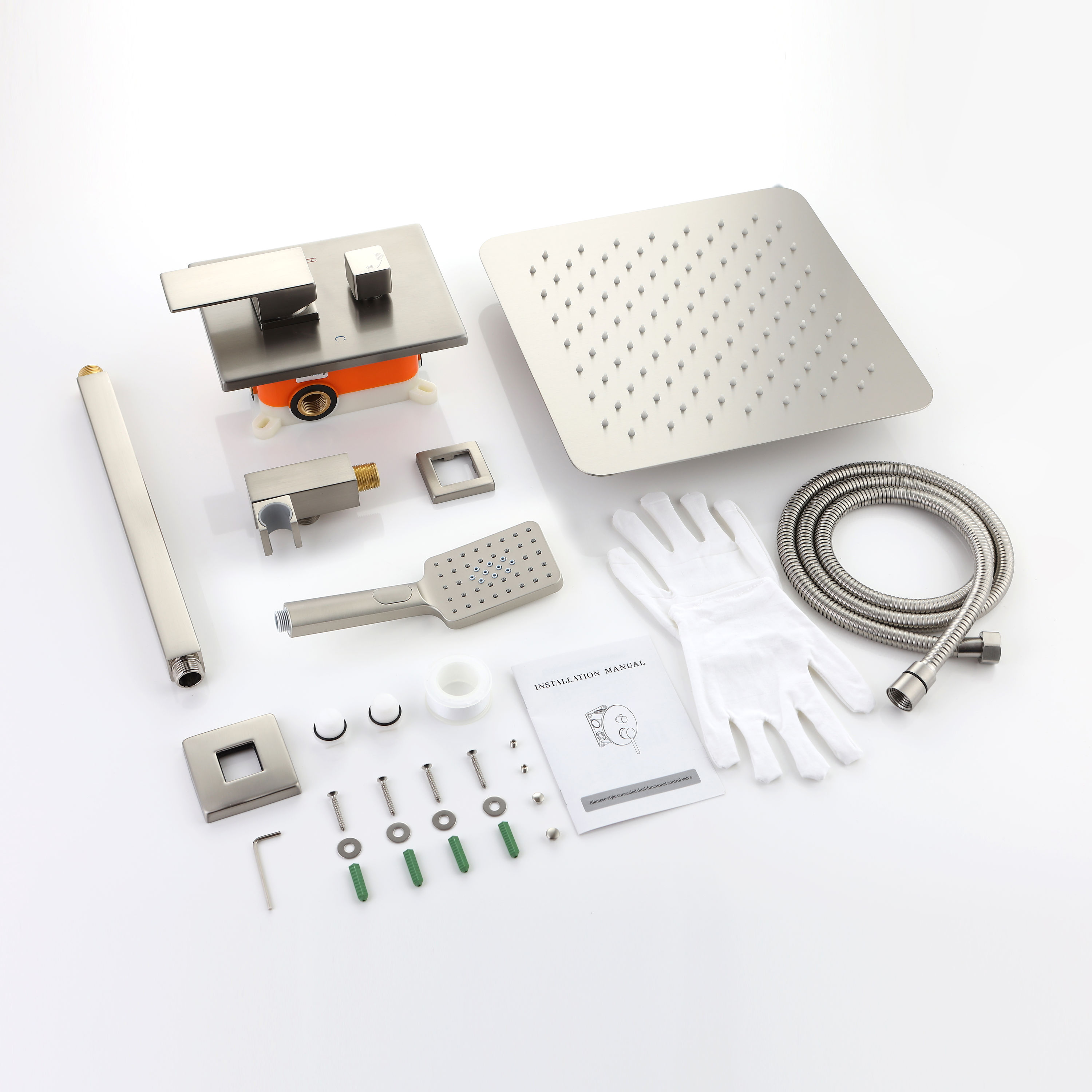 WELLFOR DTG-808S12MB Tub-Shower-Faucets - View #7
