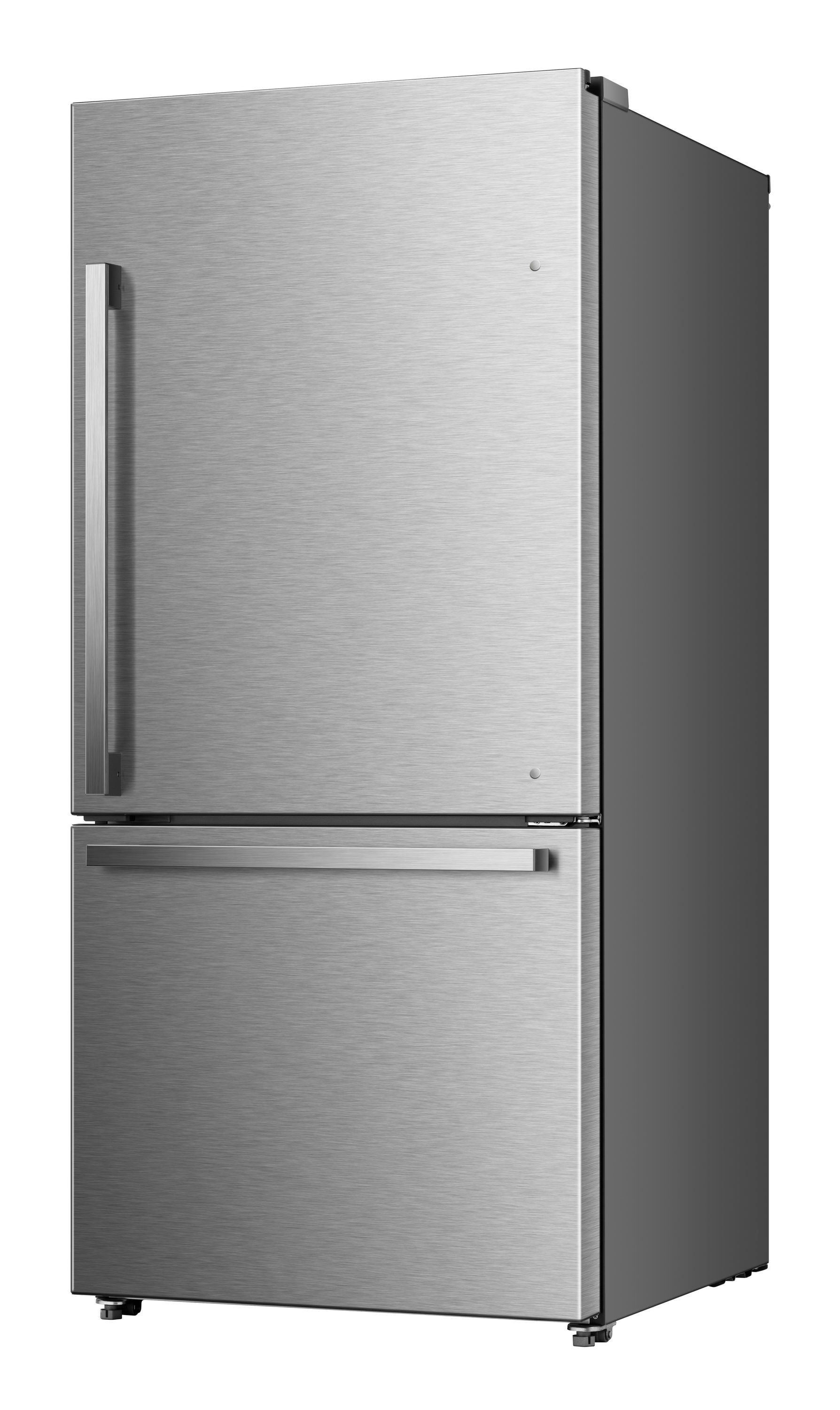 Hisense 20.9-cu ft Bottom-Freezer Refrigerator with Ice Maker 