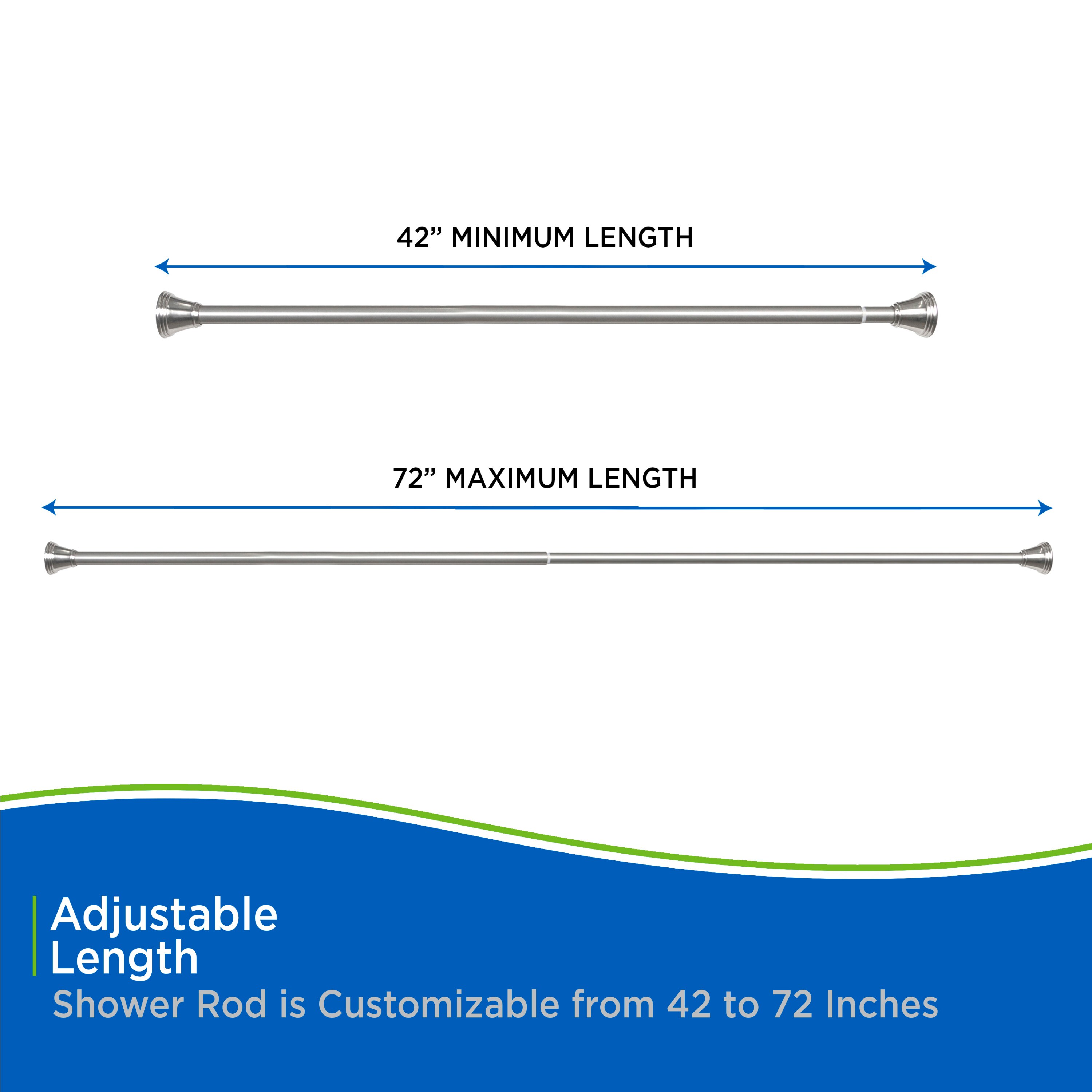 Kenney AZ909C/18USREM Shower-Rods - View #3